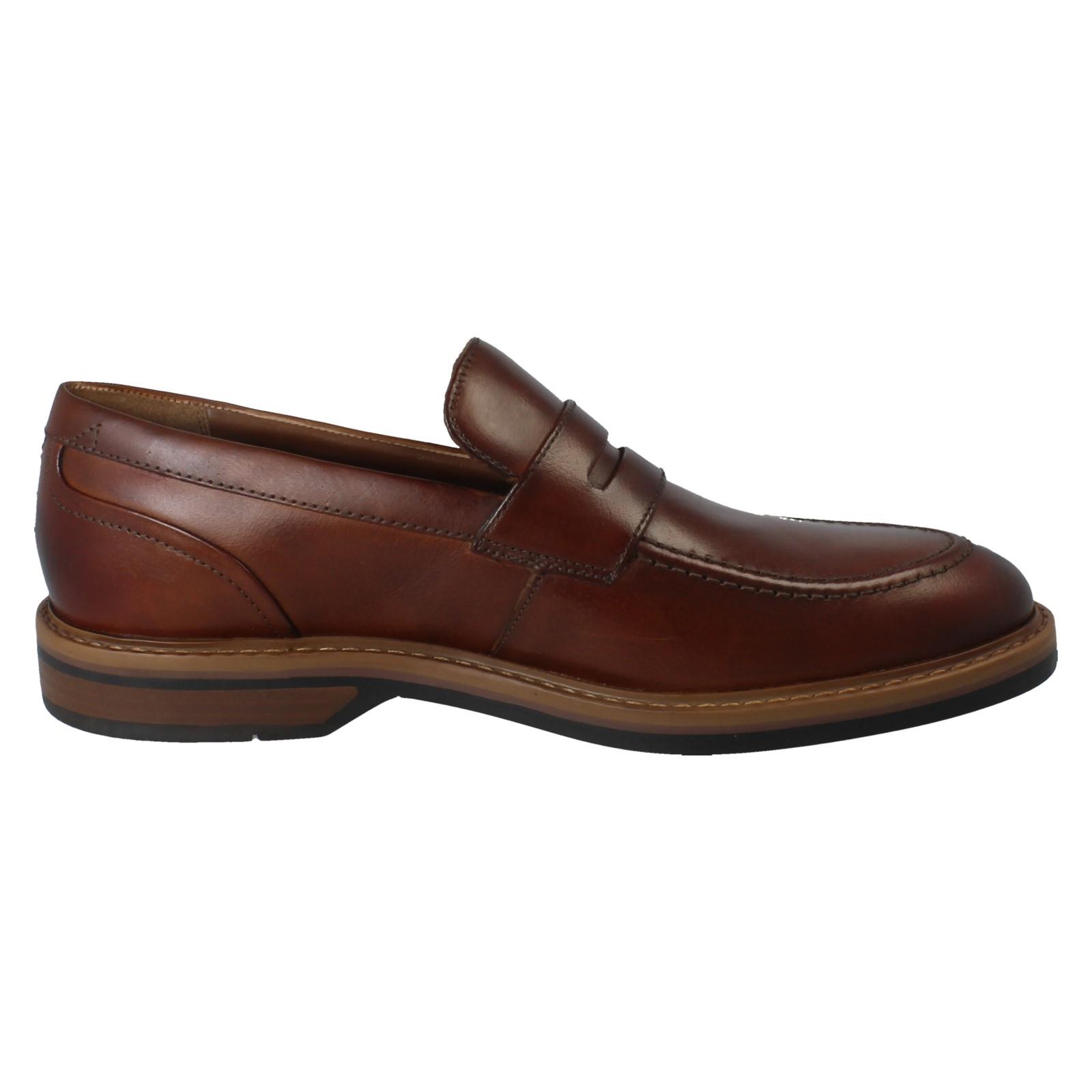 Zapatos formales sin cordones estilo mocasín inteligente Clarks para hombre "Aldwin Step" - Imagen 16 de 19
