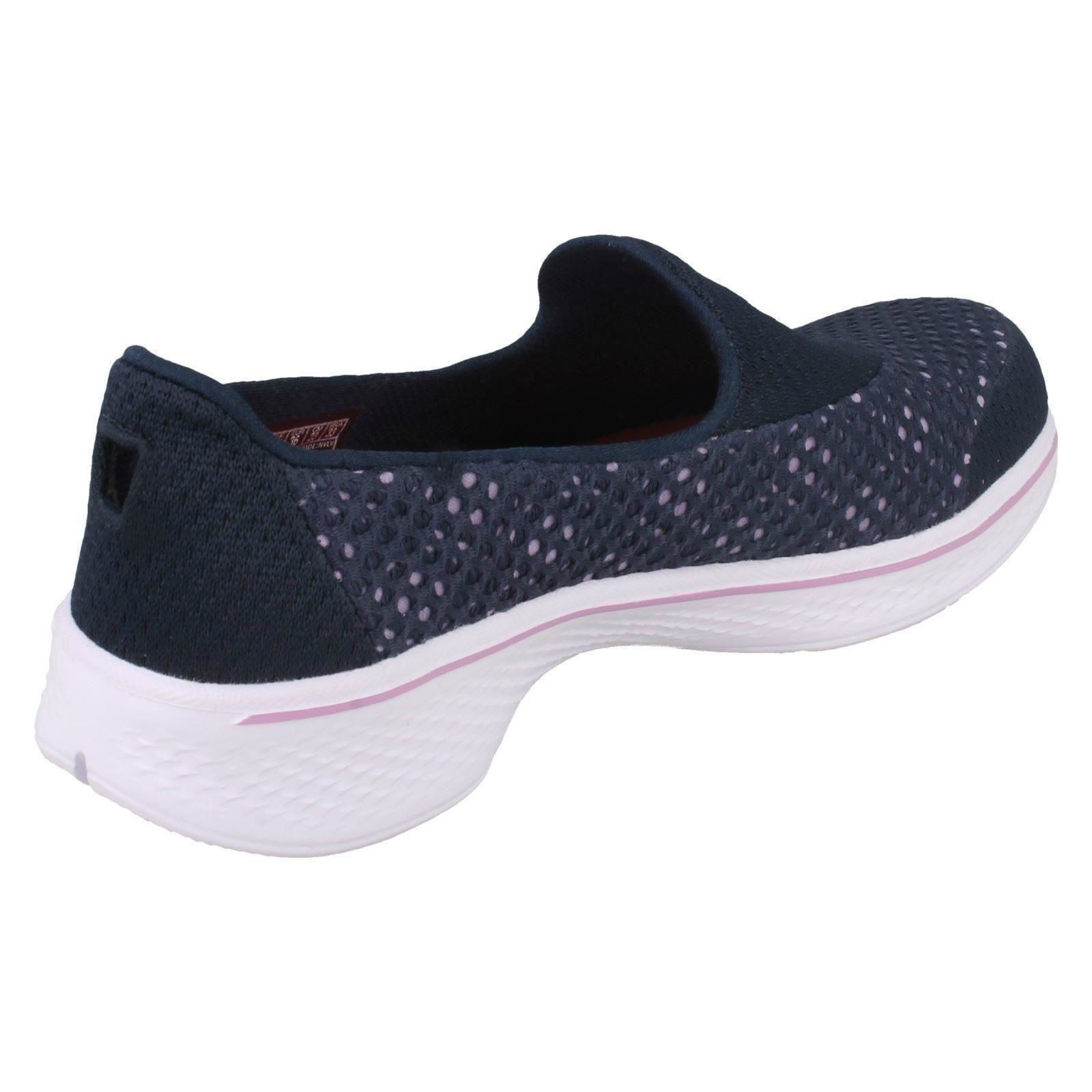 Mädchen-Slipper Skechers lässig Mesh-Detail Textil Ballerinas Go Walk 4 Kindle 81118 - Bild 6 von 10