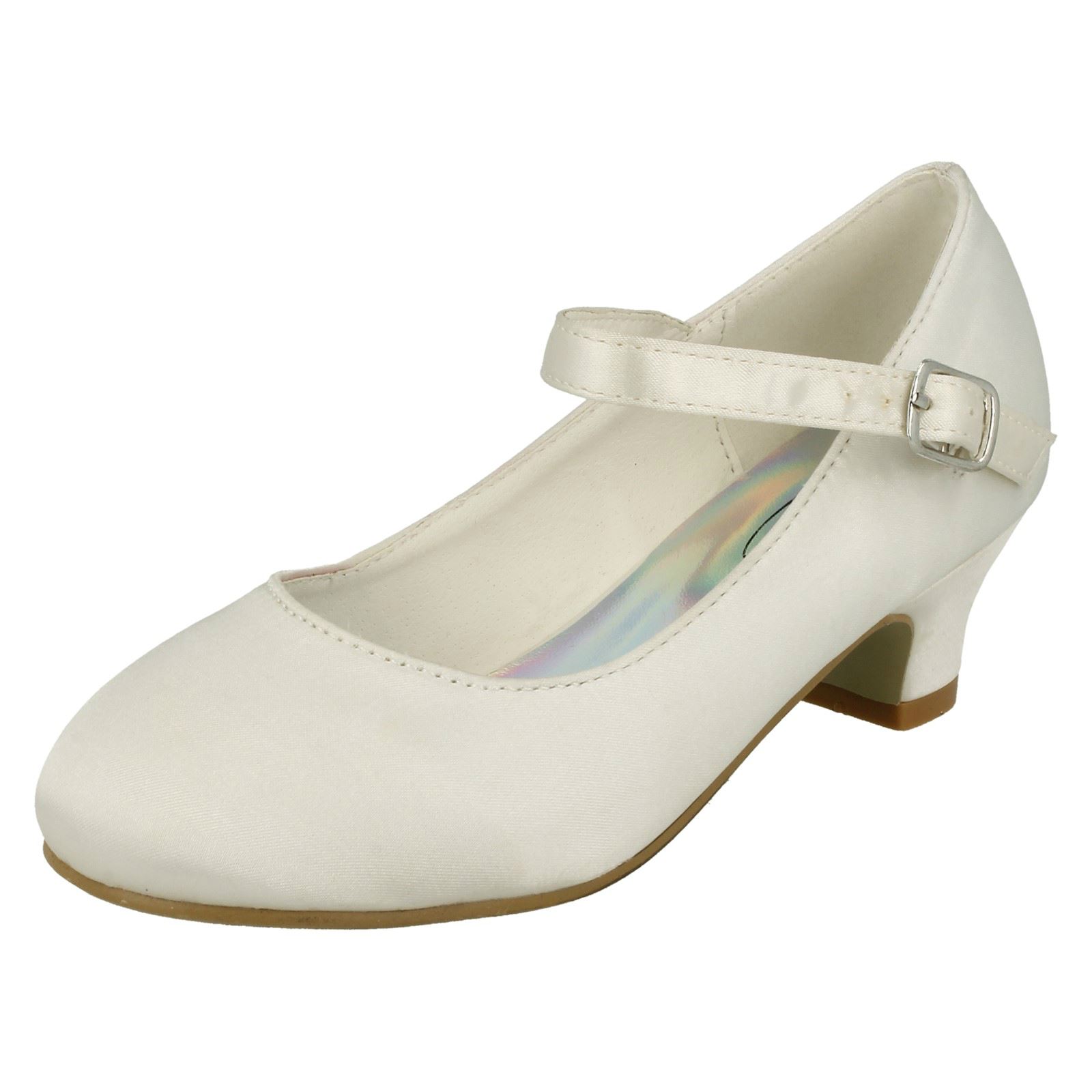 Girls Spot On Formal Mary Jane Style Party Shoes - Picture 20 of 28