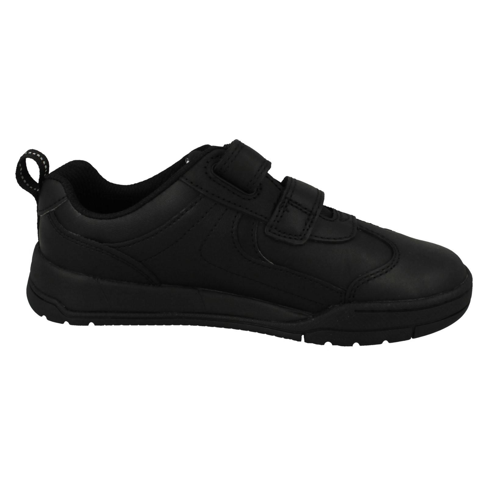 Zapatos escolares con cierre de gancho y bucle para niños Clarks Kick Pace K - Imagen 8 de 10