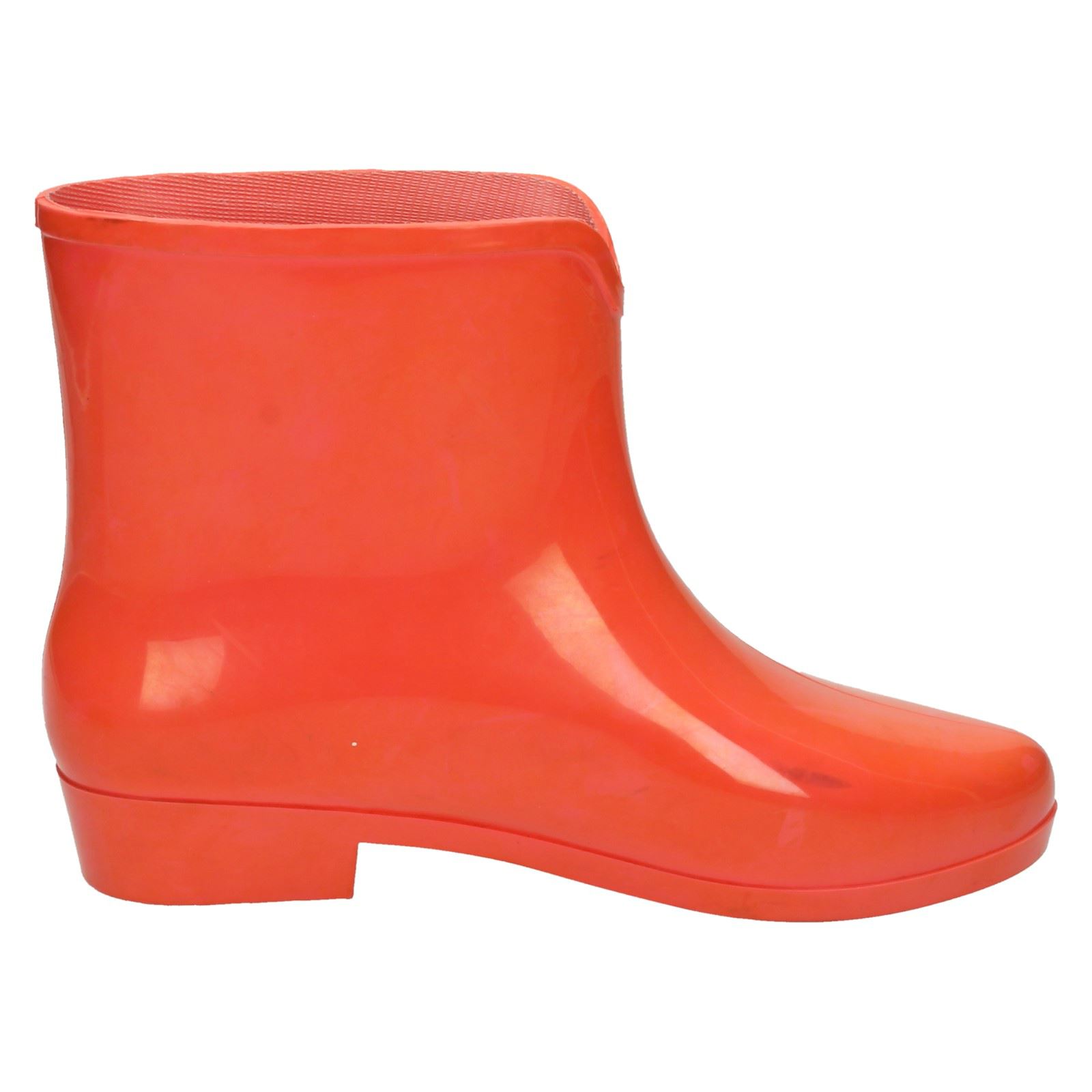 Ladies Spot On Tied Bow Detail Ankle 'Wellington Boots' - Picture 7 of 46