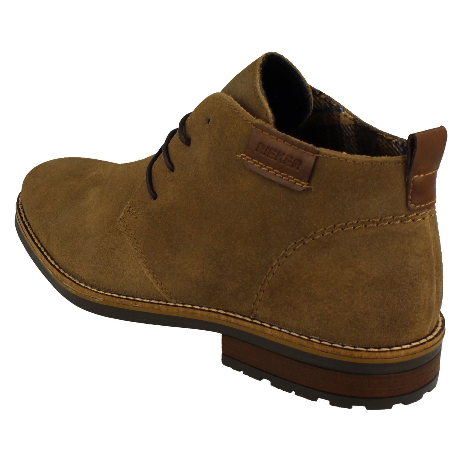 Mens Rieker Casual Desert Boots '33206' - Picture 14 of 19