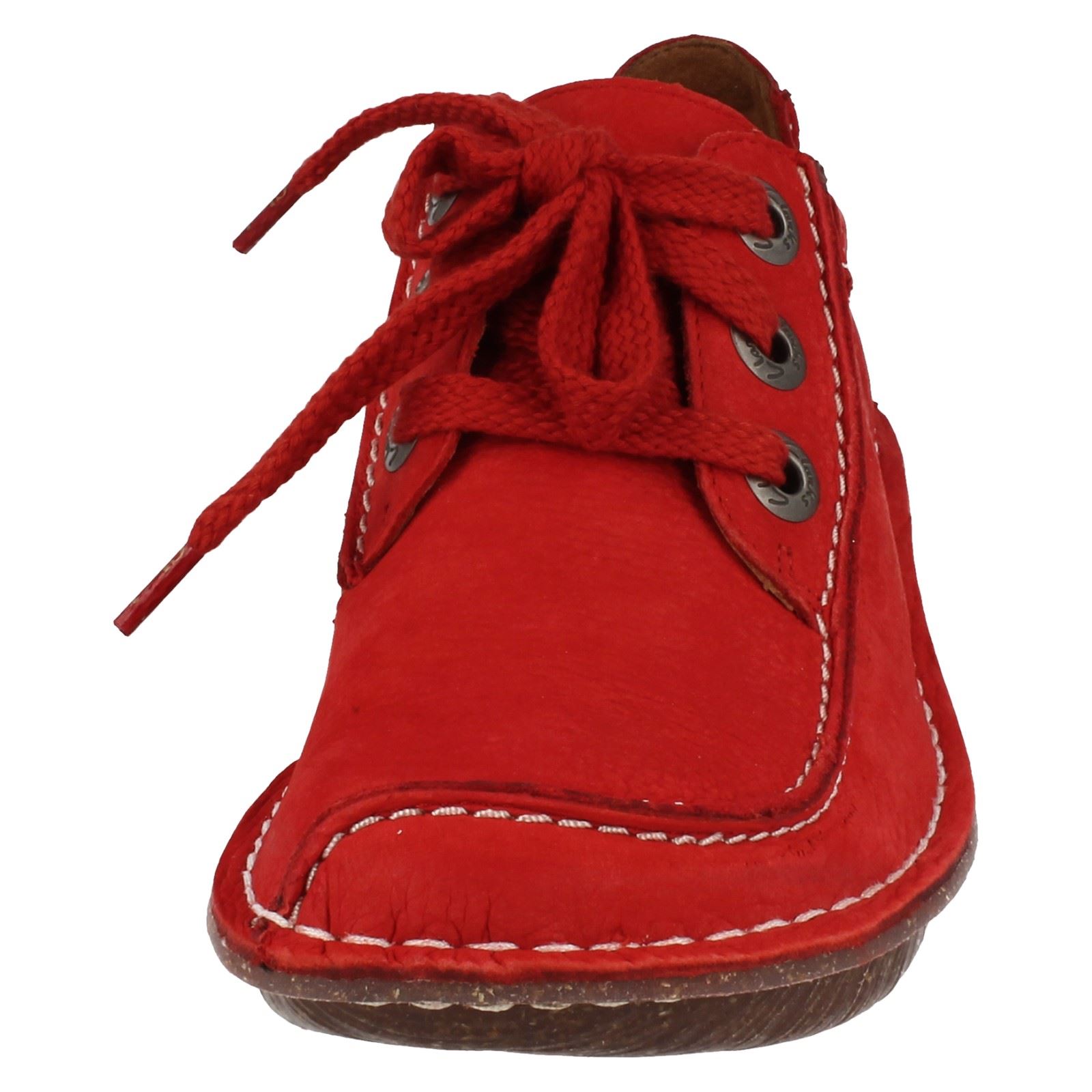 Scarpe Casual In Pelle Clarks Da Donna Lace Up Funny Dream - Picture 100 of 145