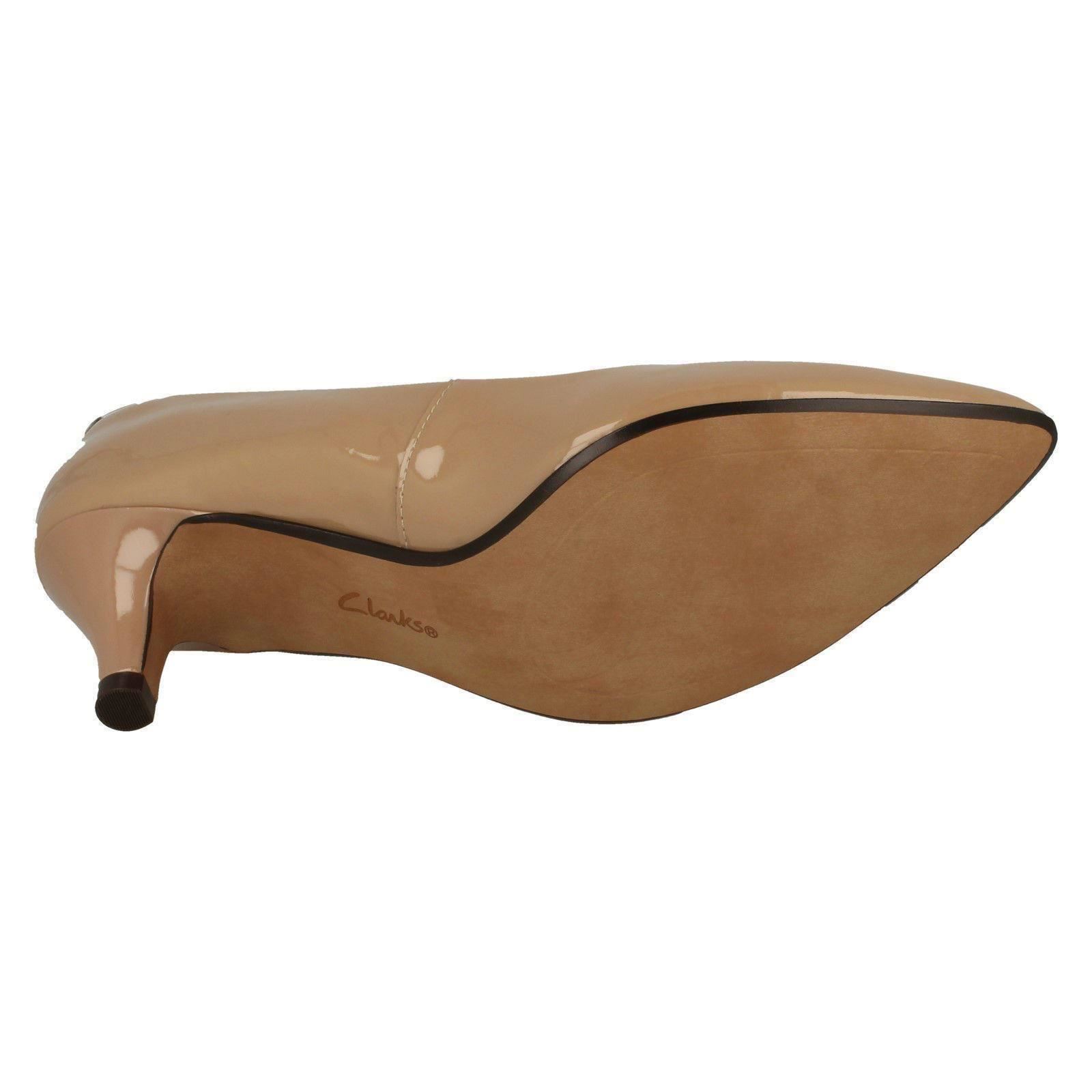 Womens Clarks Pointed Toe Court Court Court shoes 'Linvale Jerica' e07389 Womens Clarks Pointed Toe Court Court Court shoes 'Linvale Jerica' e07389