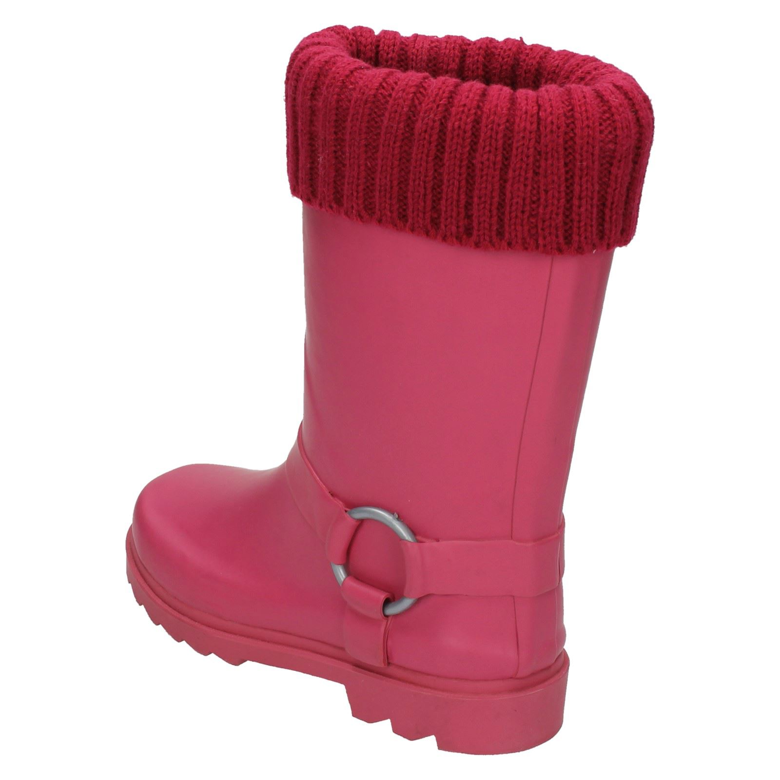 Girls Spot On Ring Strap 'Wellington Boots' - Picture 15 of 37