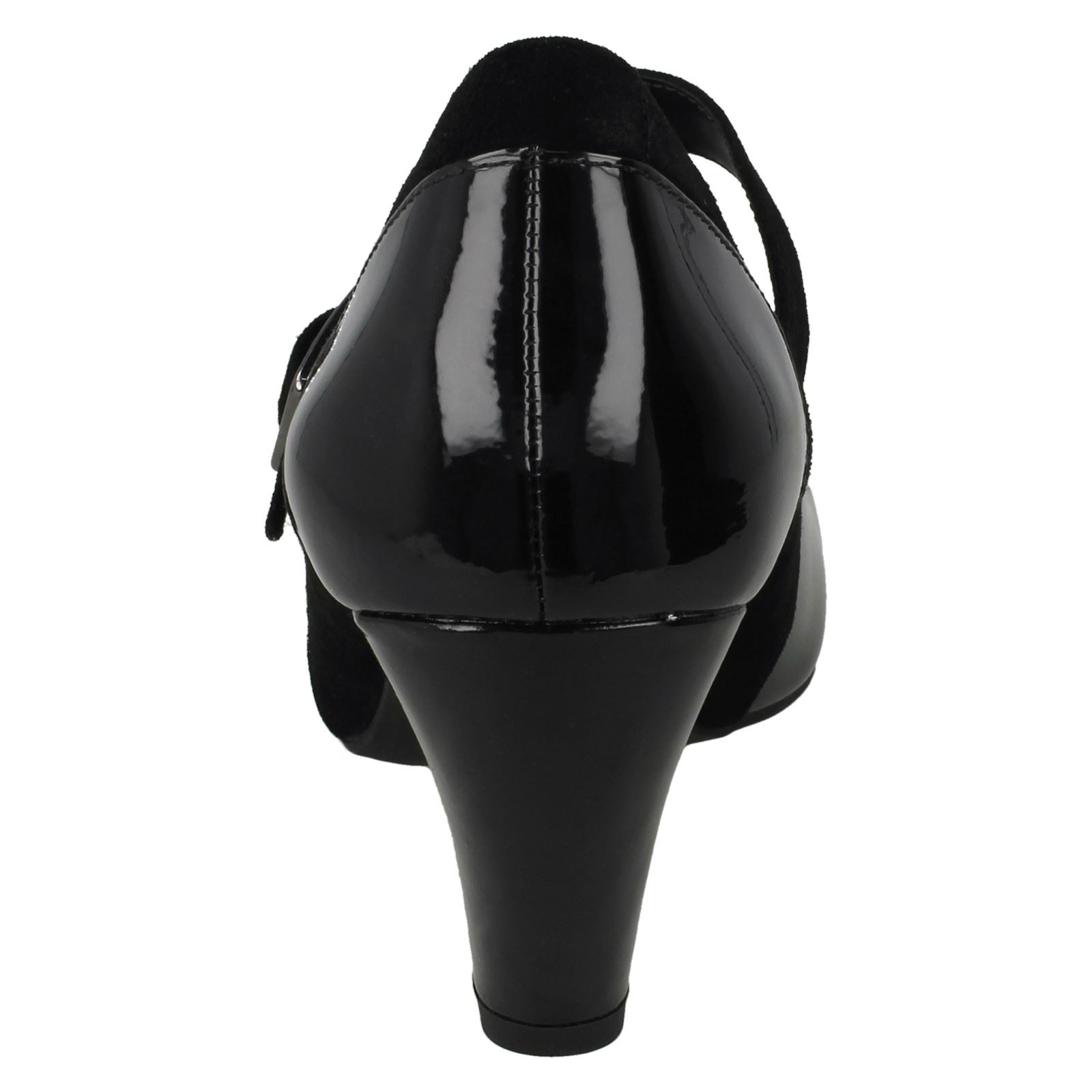 Clarks Ladies T-Bar Smart Shoes Coolest Lass