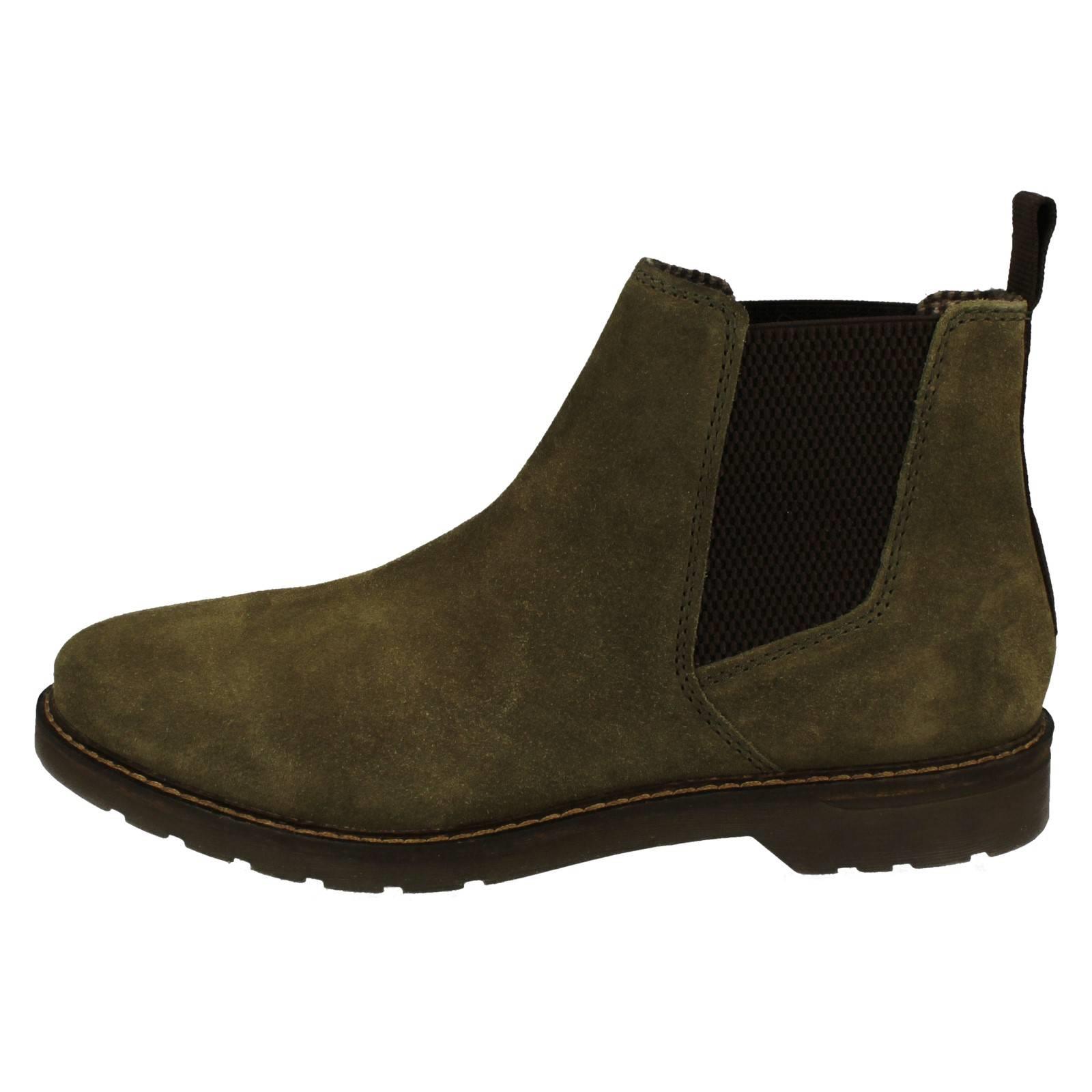 'Mens Bugatti' Stylish Casual Pull On Ankle Boots - 331-A5P31-1400 - Picture 7 of 10