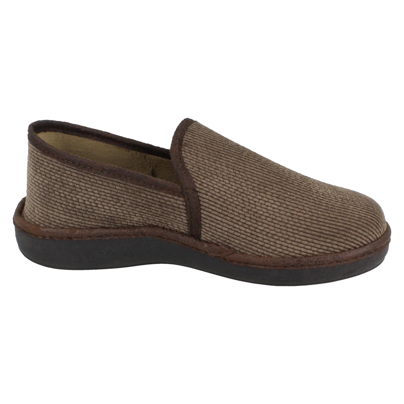 Mens Padders Wide Fit Casual Loungewear Slip On Classic Full Slippers Percy - Picture 7 of 10