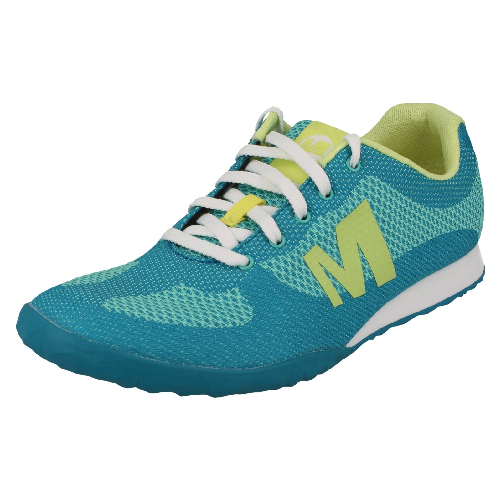 Merrell Ladies Lace Up Trainers - Civet - Picture 20 of 28