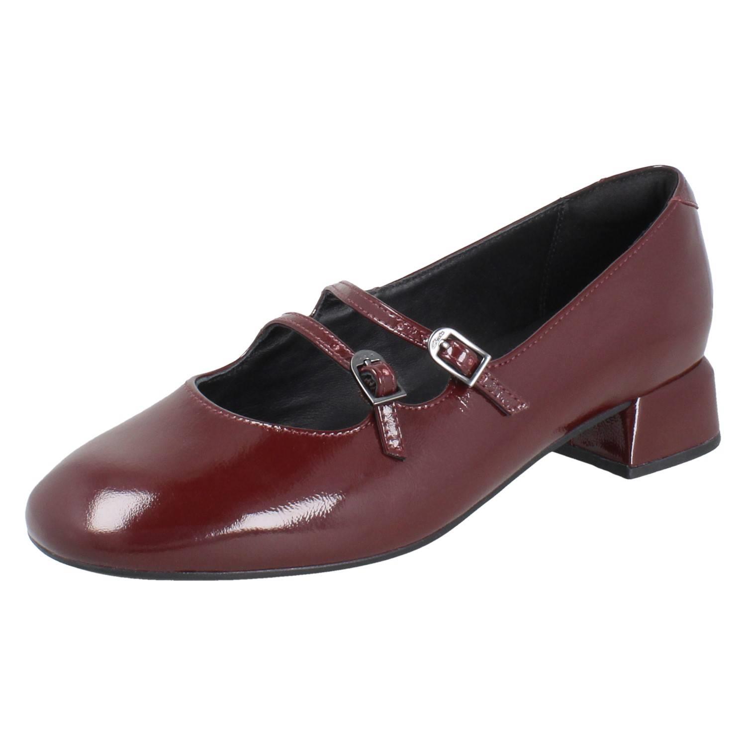 Ladies Clarks Mary Jane Buckle Fastening Smart Shoes Daiss 30 Shine - Picture 11 of 37