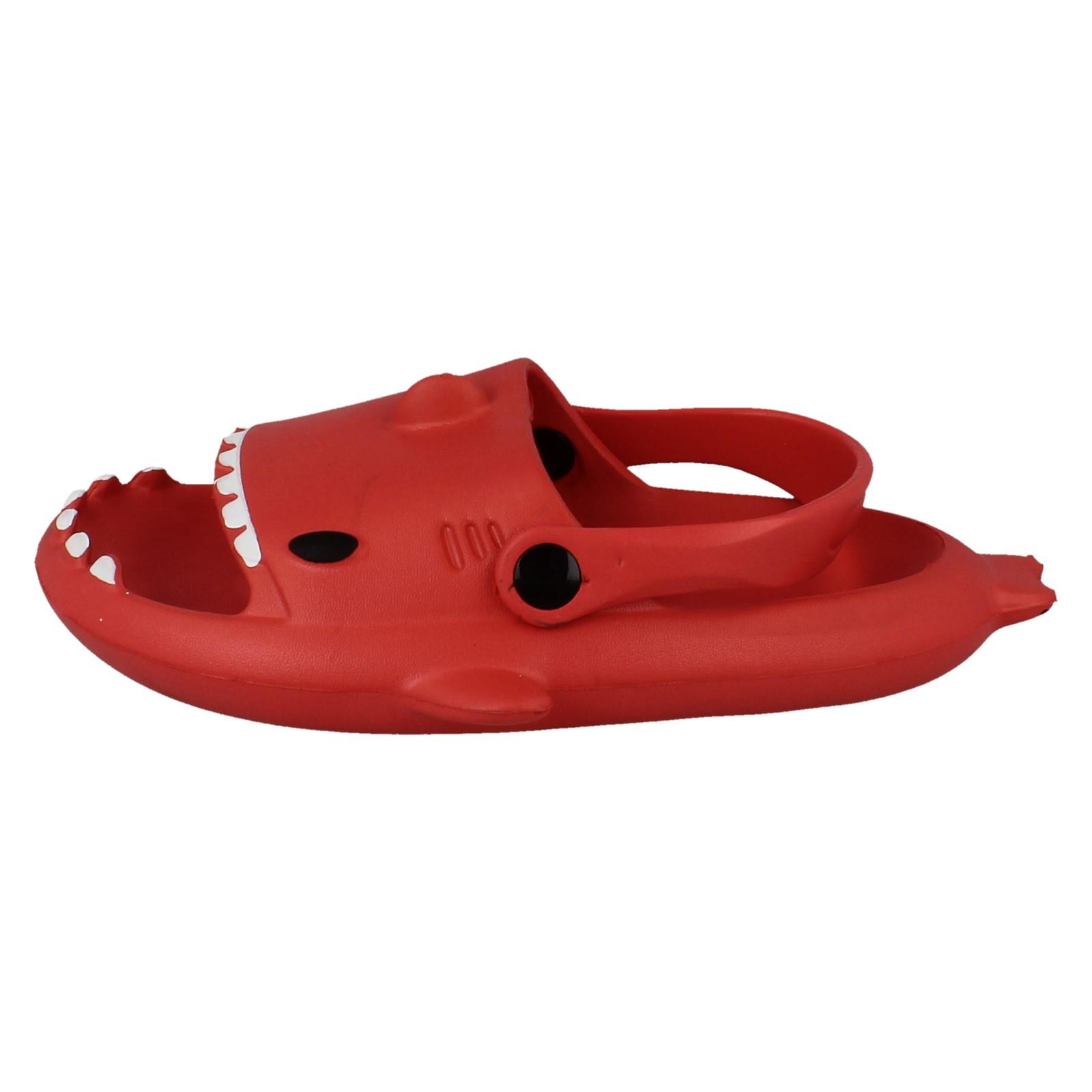 'Childrens Spot On' Cute Shark Detailed Summer Clogs - N0R076 - Picture 25 of 28