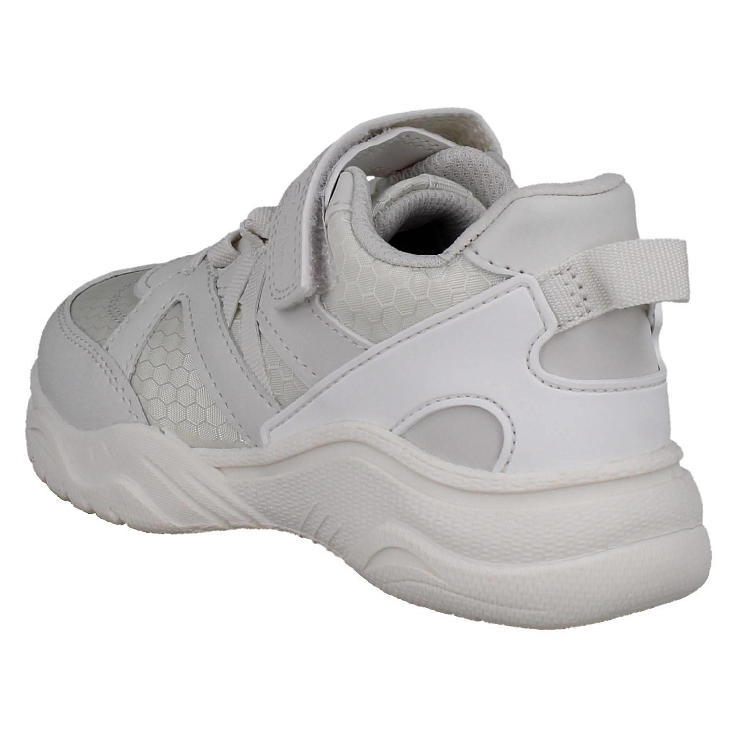 Kinder Clarks Grobe Sohle Elastische Spitze Waschbar Netz Sneaker Feder Pace K - Picture 4 of 10