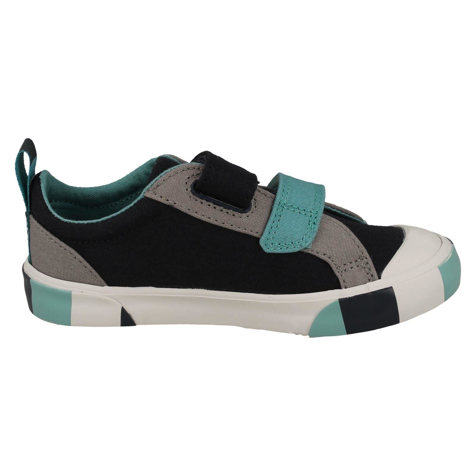 Kinder Clarks Muster detaillierte Canvas Schuhe *Foxing Lo* - Bild 33 von 37