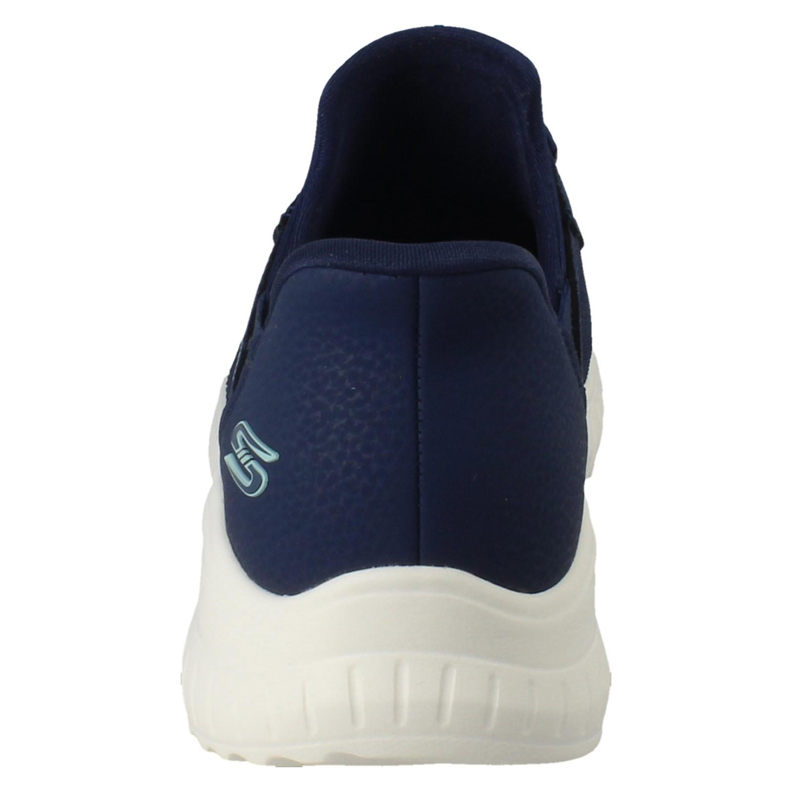 Mujer Skechers Textil Slip-ins Entrenadores Informales Inspiración Diaria 117500 - Imagen 14 de 28