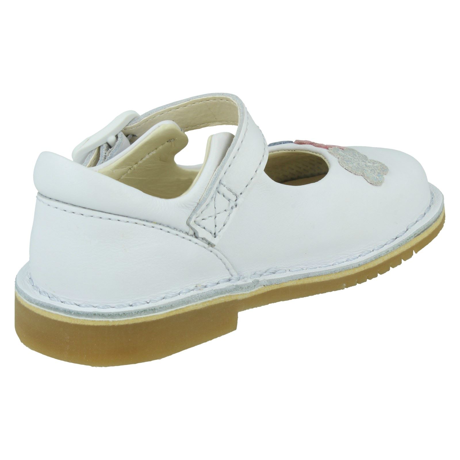 Zapatos informales de cuero con gancho y bucle para niñas Clarks gema cometa - Imagen 15 de 19