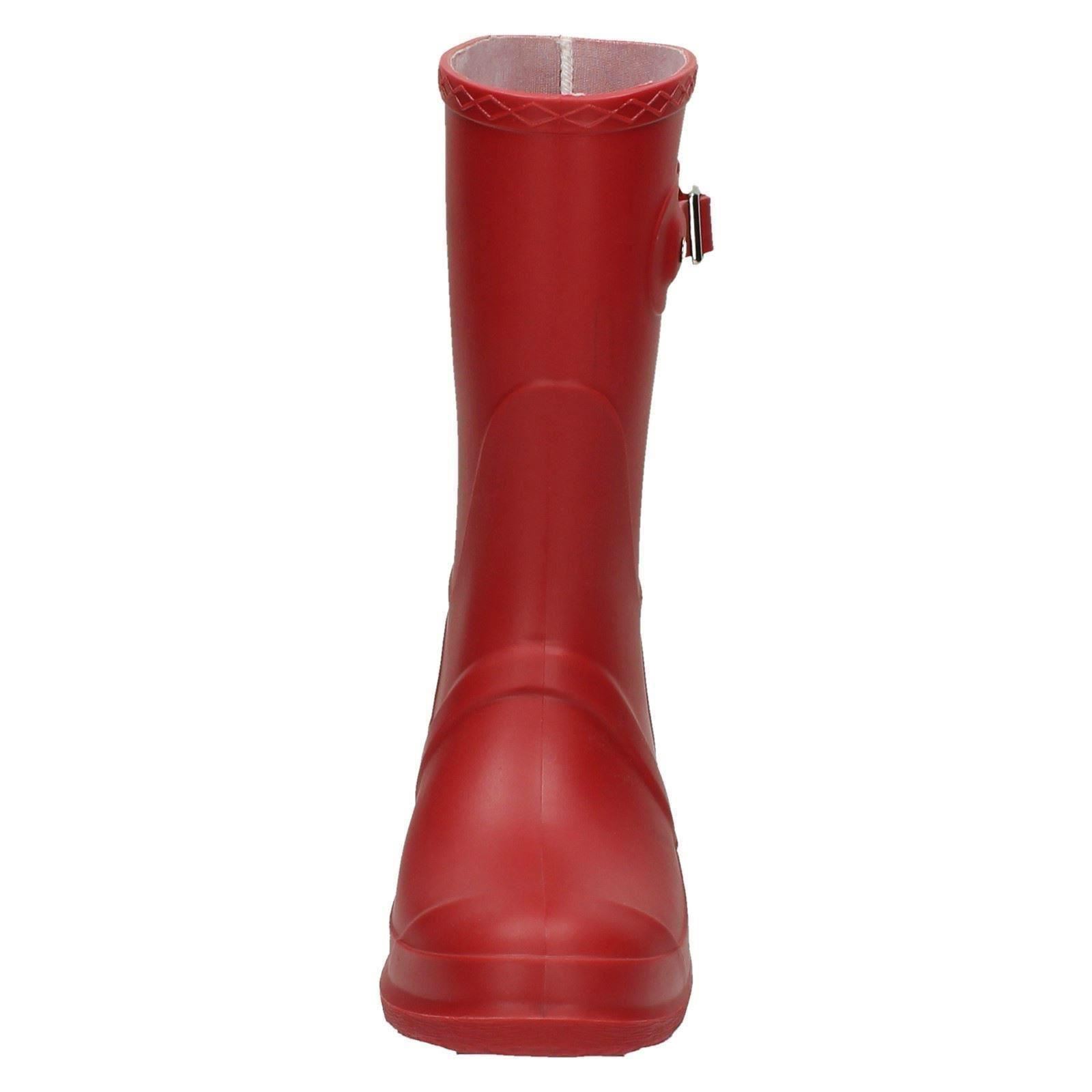 Womens Spot On Casual Wellington Boots X1R219 - Picture 36 of 37