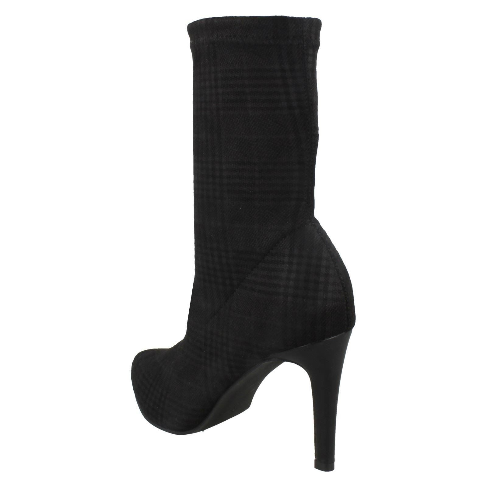Damen Spot On Stiefeletten mit hohem Stilettoabsatz - Bild 4 von 10