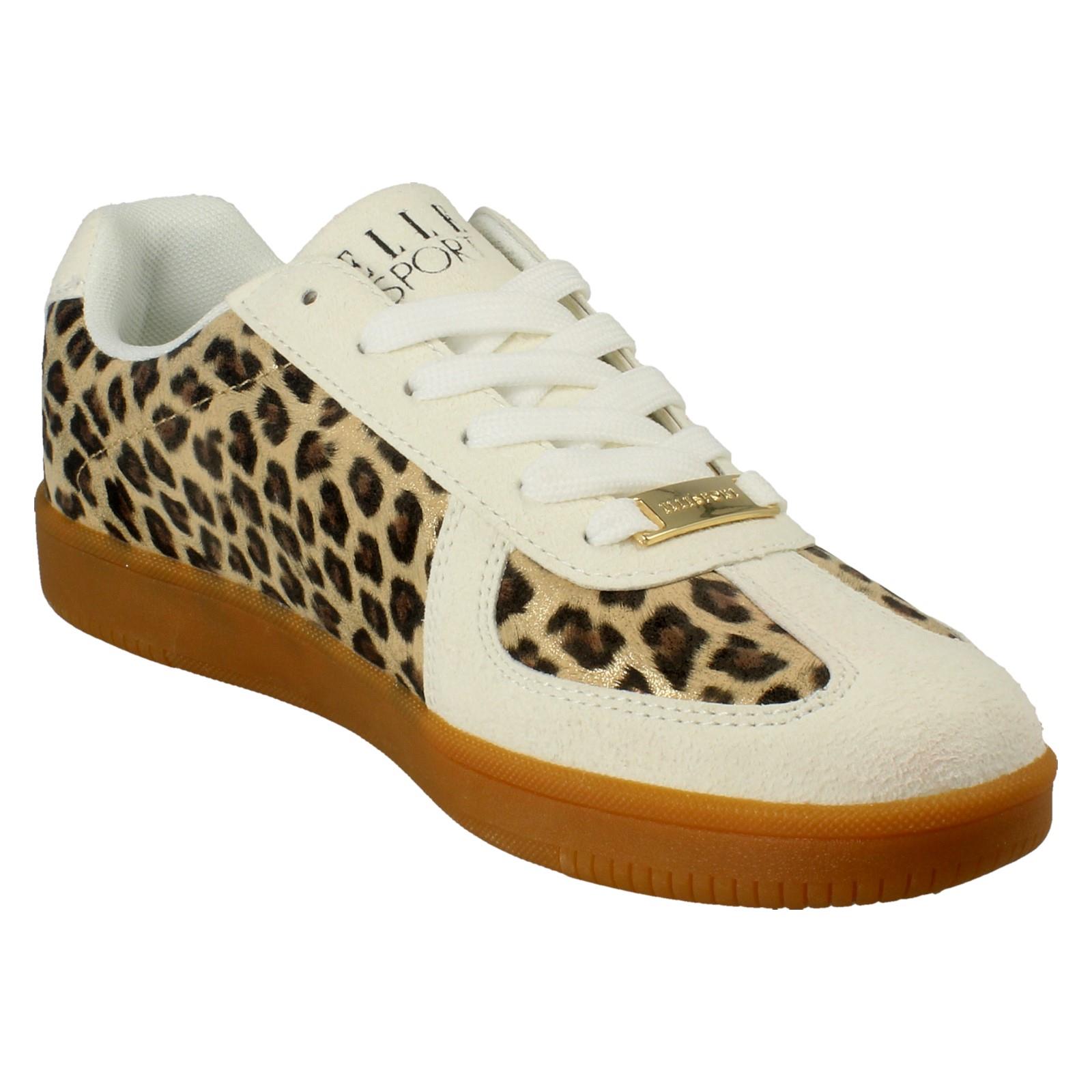 Damen Elle Sport Freizeit Schnürschuhe Sportlich Gym Turnschuhe Schuhe "F7R345" - Bild 8 von 10