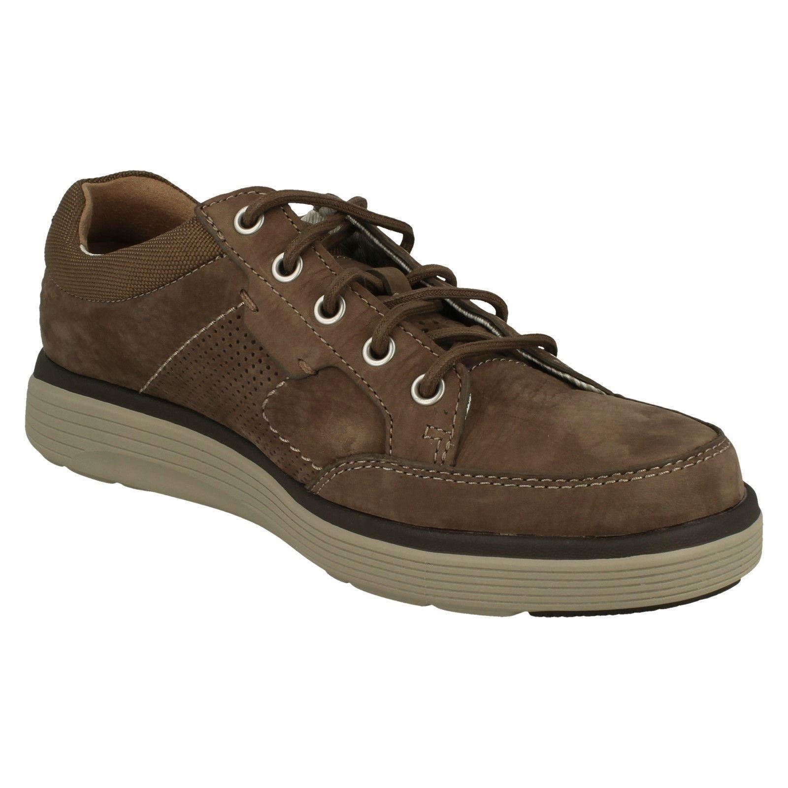 Herren Clarks Leder Up Textile Casual Lace Up Leder Schuhes - 'Un Abode Lace' e3fc84 Herren Clarks Leder Up Textile Casual Lace Up Leder Schuhes - 'Un Abode Lace' e3fc84