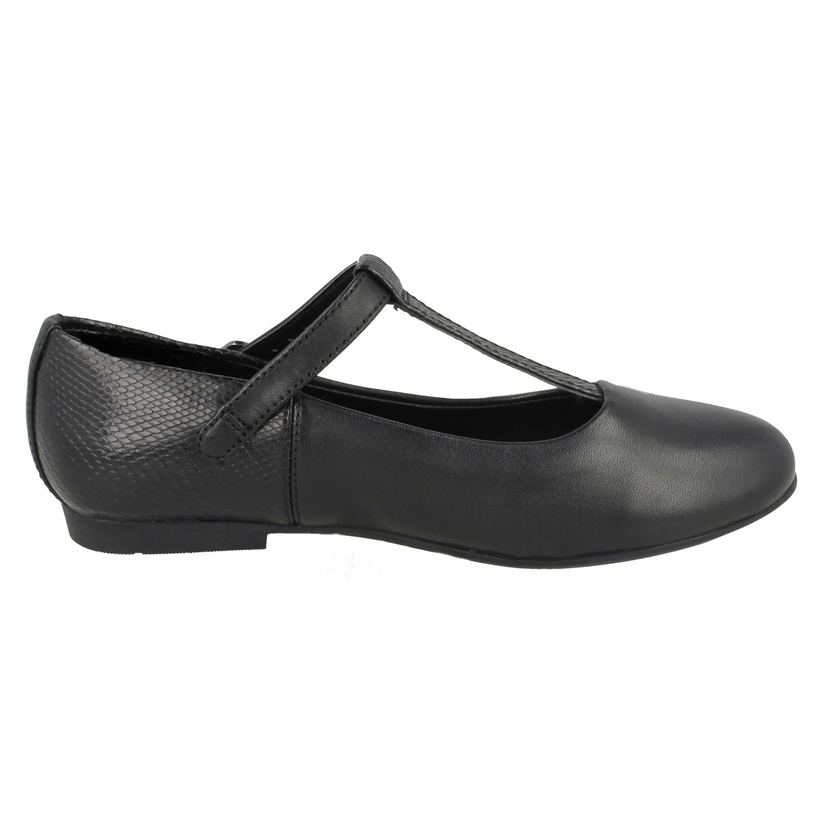 Girls Clarks TBar School Shoes Erica Lola eBay