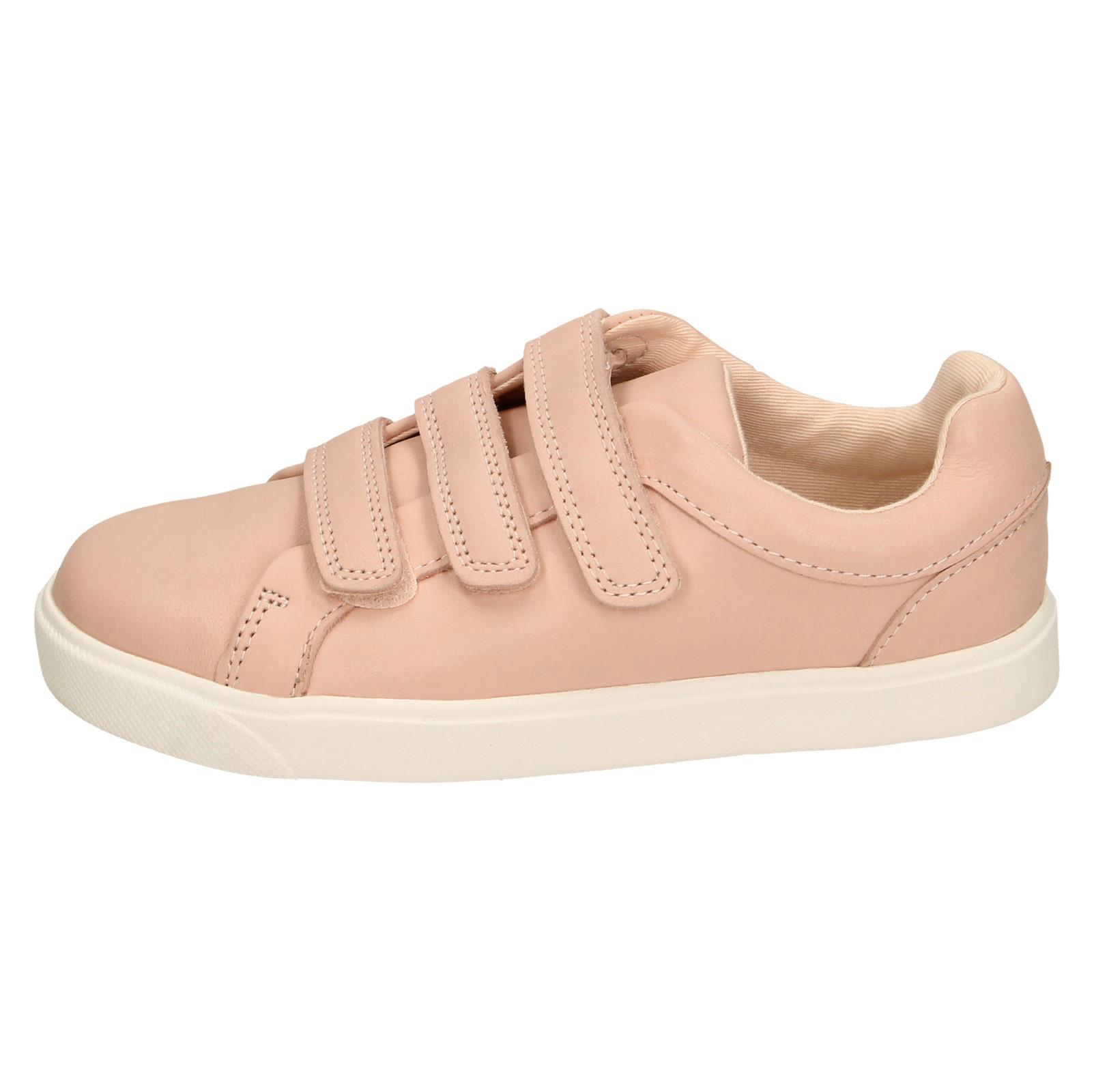 Childrens Unisex Clarks Hook & Loop Trainers City Oasis Lo K - Picture 12 of 19