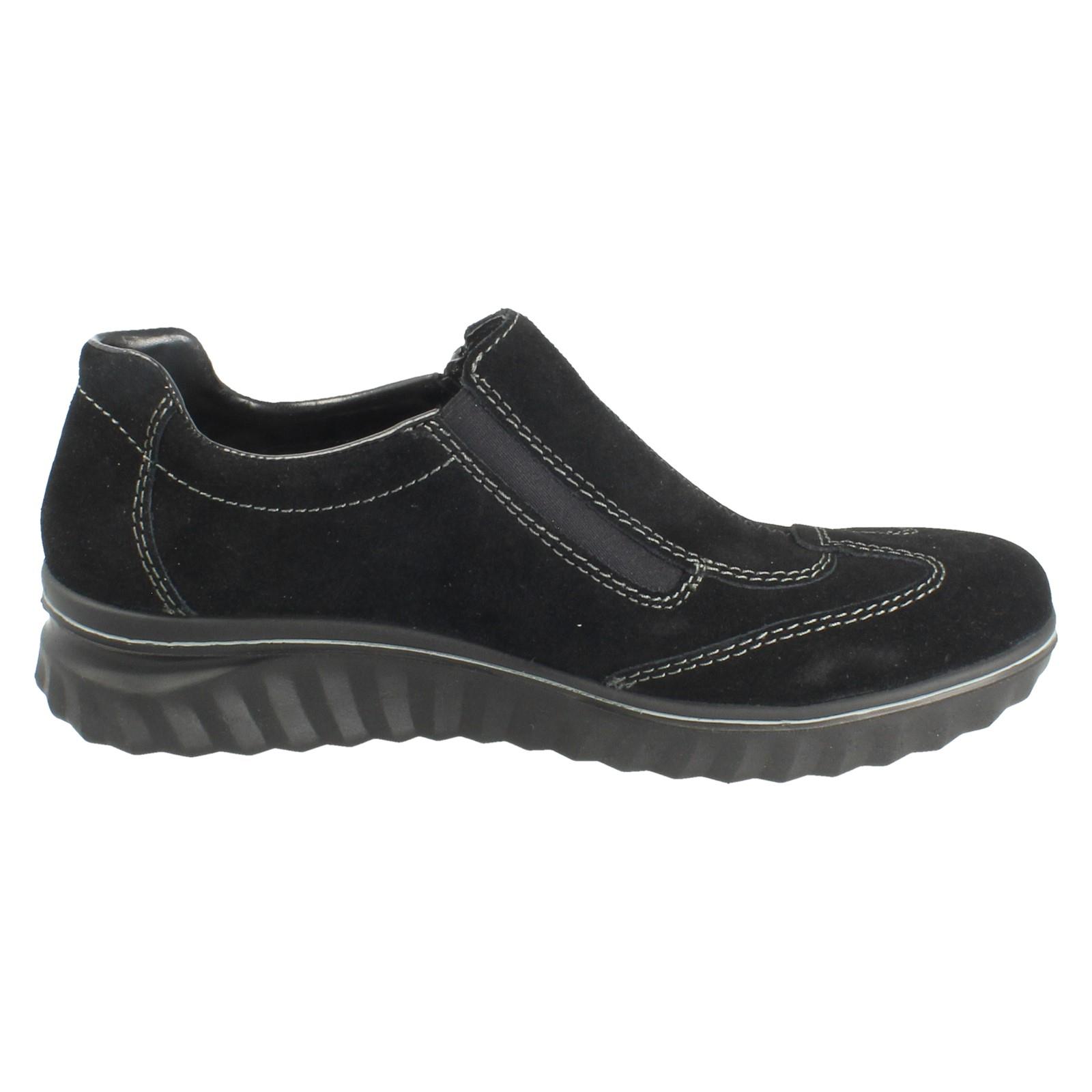 Ladies Rieker Zip Fastening RiekerTEX Casual Shoes - 59071 - Picture 7 of 10