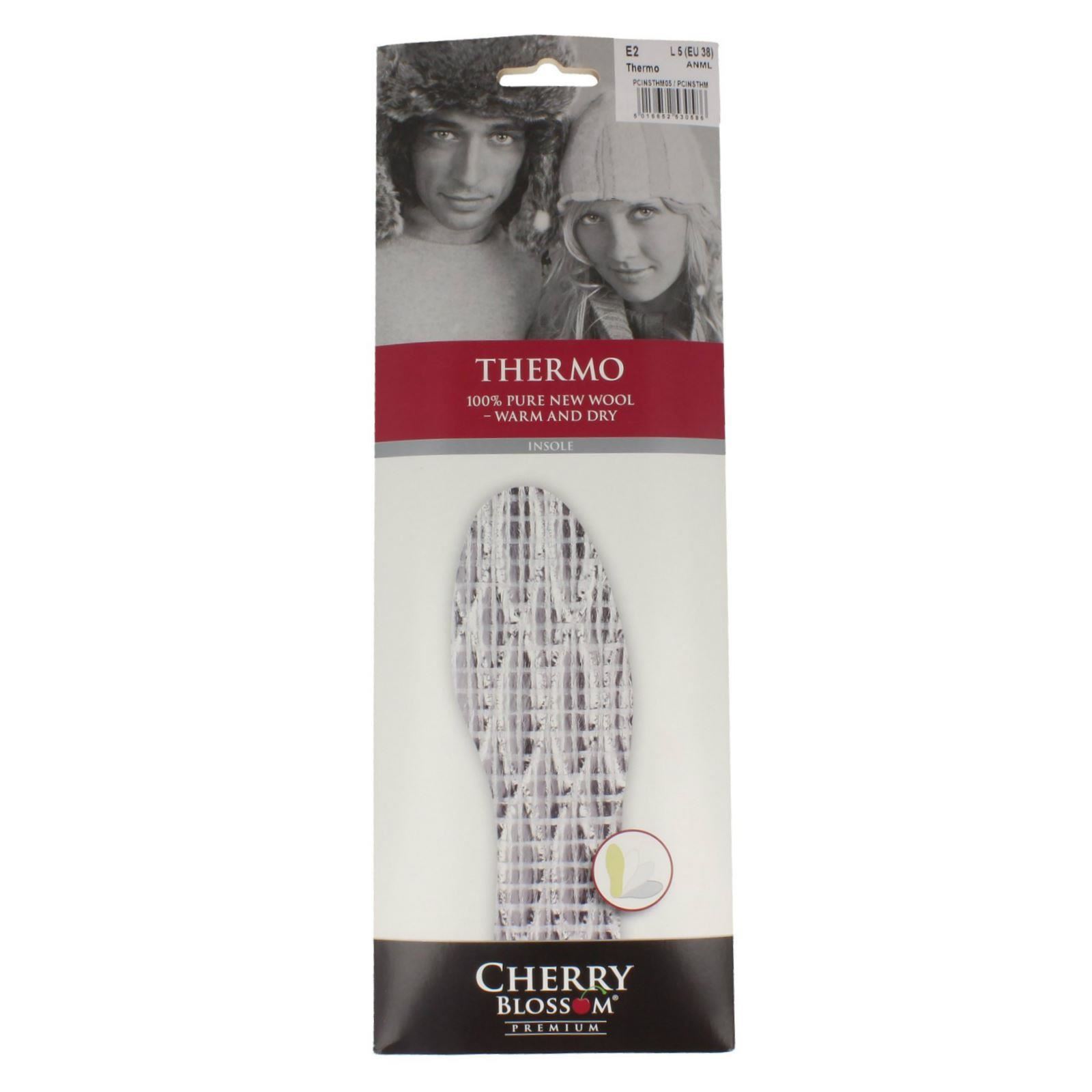 Ladies Cherry Blossom Insulated Insoles 'Thermo Insole' - Picture 2 of 3