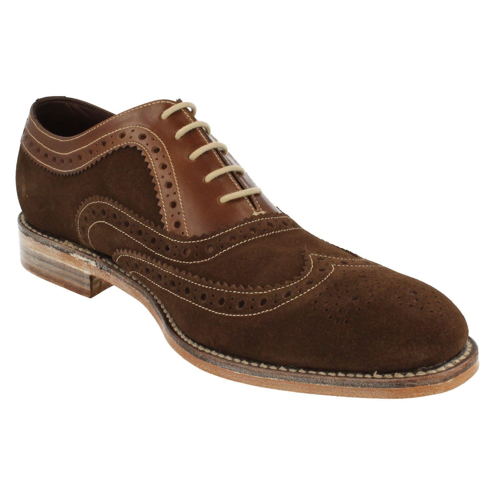 Scarpe Brogue Loake Smart da uomo stringate Floyd - Foto 8 di 10