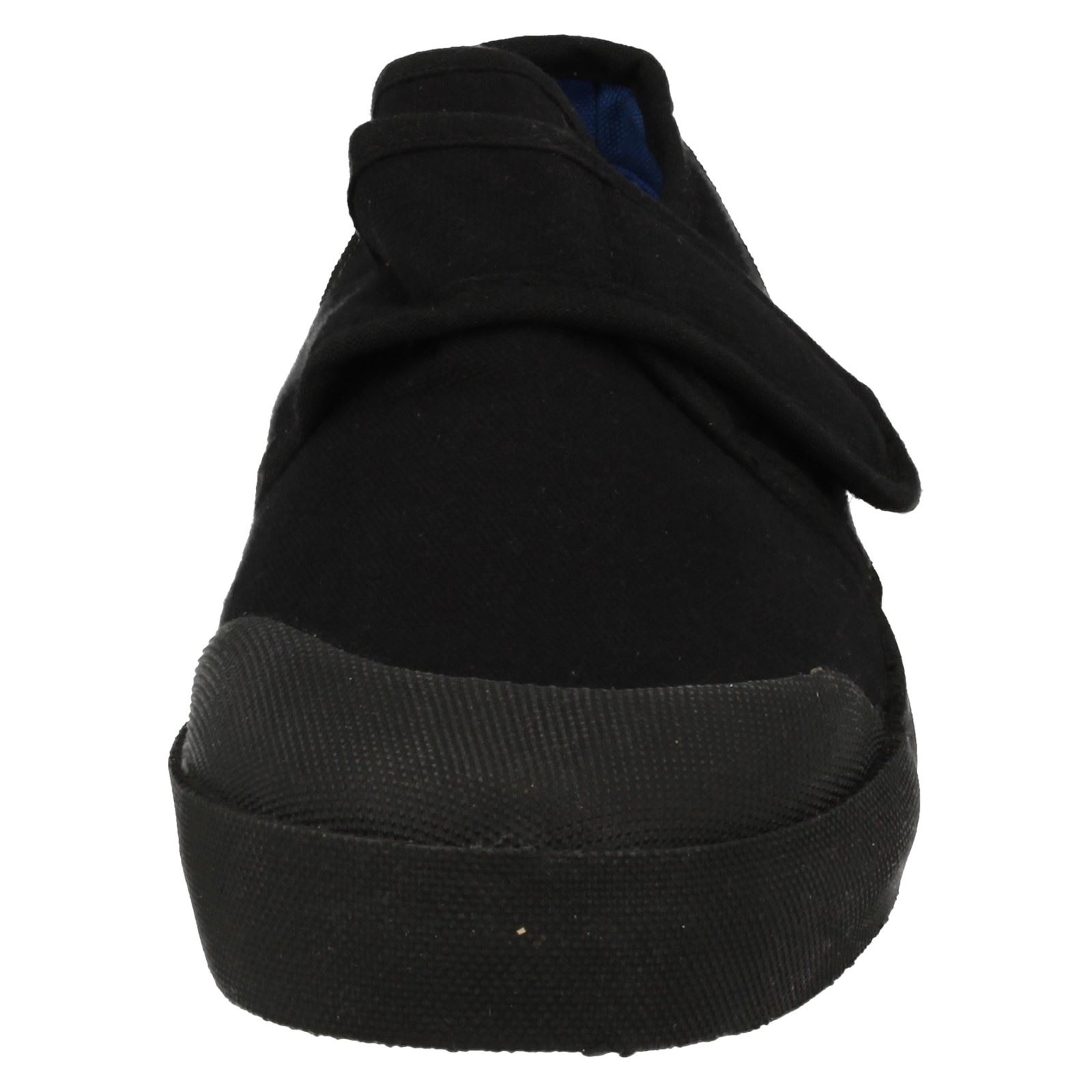 Unisex Childrens Black Plimsolls 322-7303