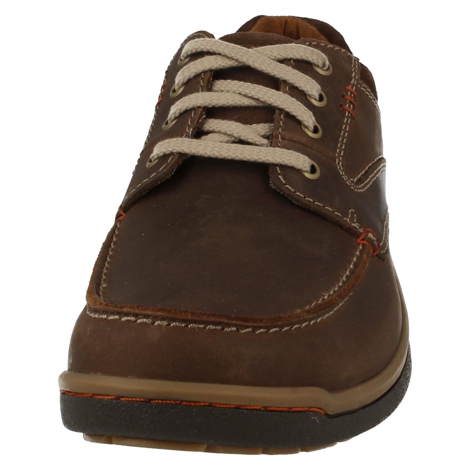 Da Uomo Clarks Lacci Scarpe Casual-Randle Walk
