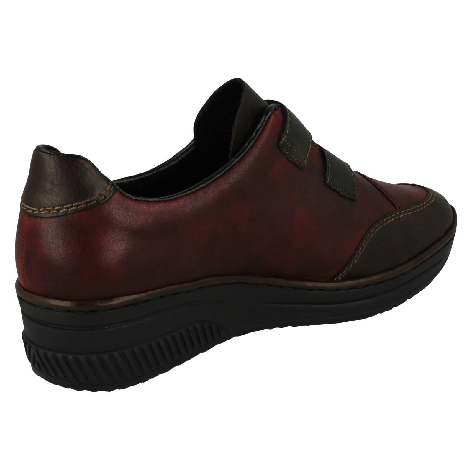 'Ladies Rieker' Full Shoes With Adjustable Straps - 48750 - Picture 4 of 10