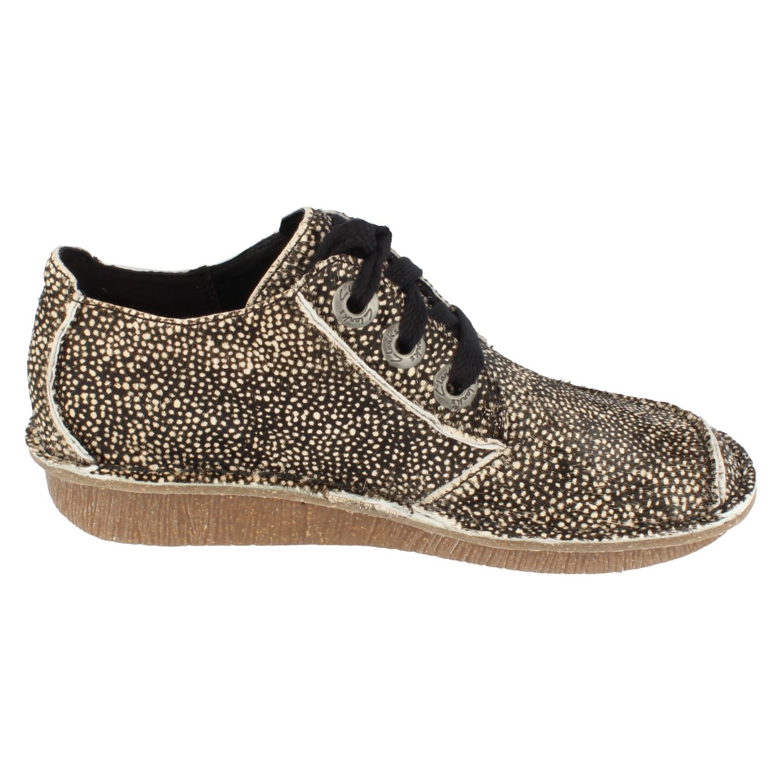 Scarpe Casual In Pelle Clarks Da Donna Lace Up Funny Dream - Picture 28 of 145