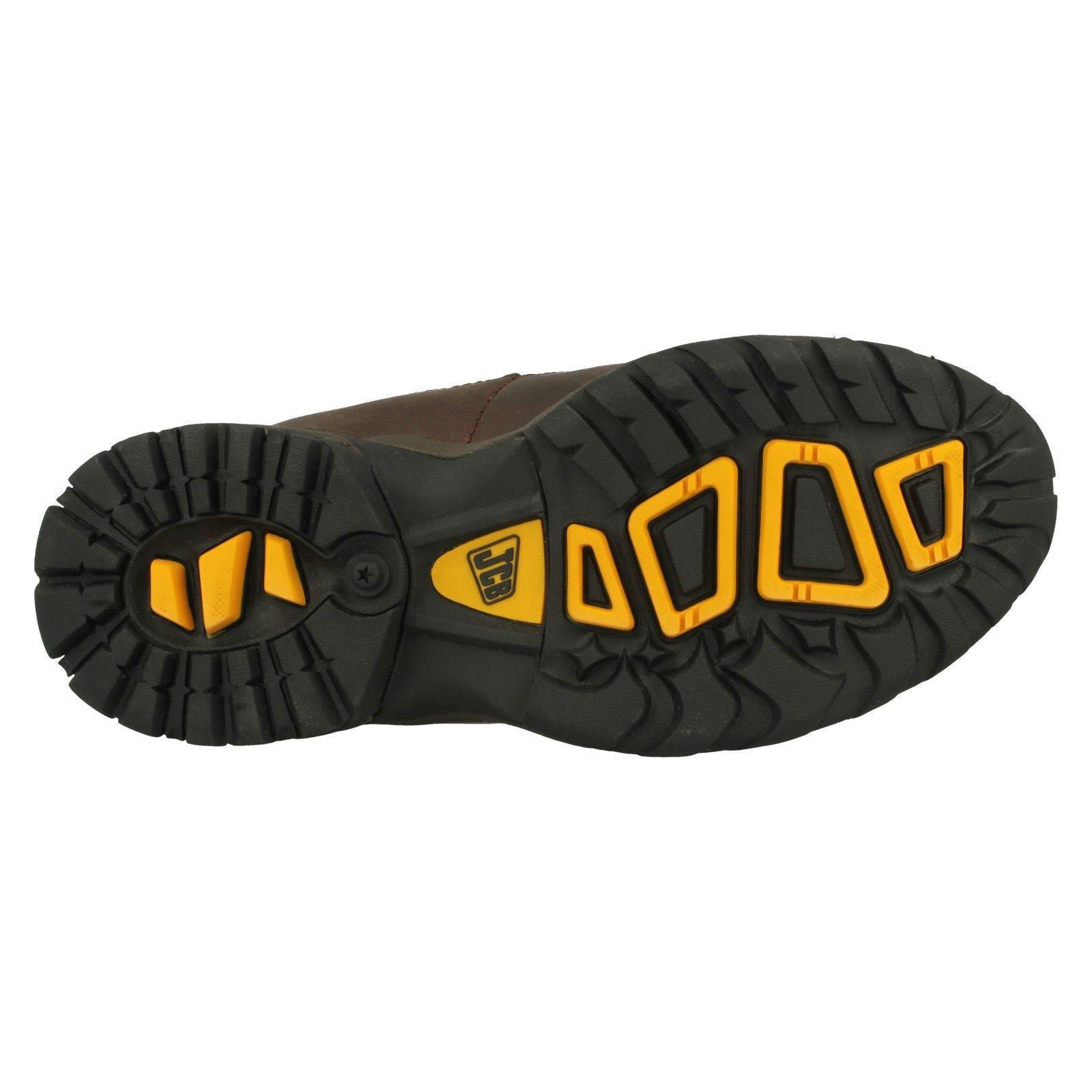 Mens JCB Waterproof Lace Up Work Boots 'Trekker High' - Picture 10 of 19