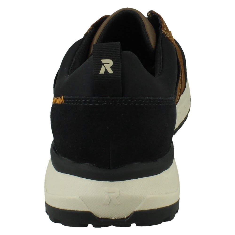 Mens Rieker Leather Lace Up Water-Resistant R-TEX Casual Shoes: U0100 - Picture 5 of 10