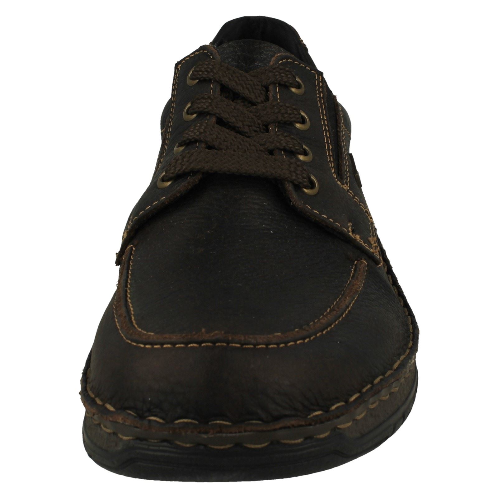 Mens Rieker Casual Lace Up Shoes '05100' - Picture 3 of 10
