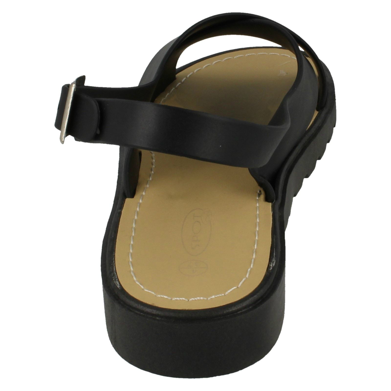 Sandalias Abiertas Para Damas Con Tiras Cruzadas Spot On - Imagen 5 de 28