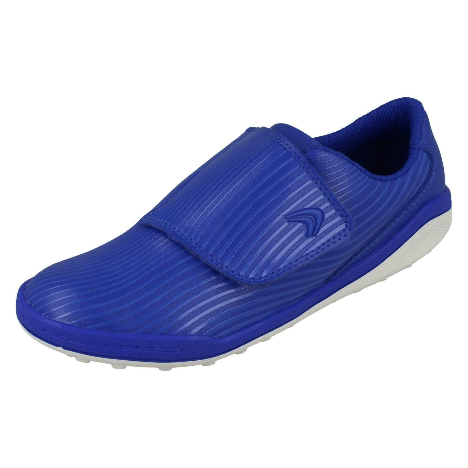 Boys Clarks Washable Hook & Loop Trainers Circuit Swift - Picture 11 of 28