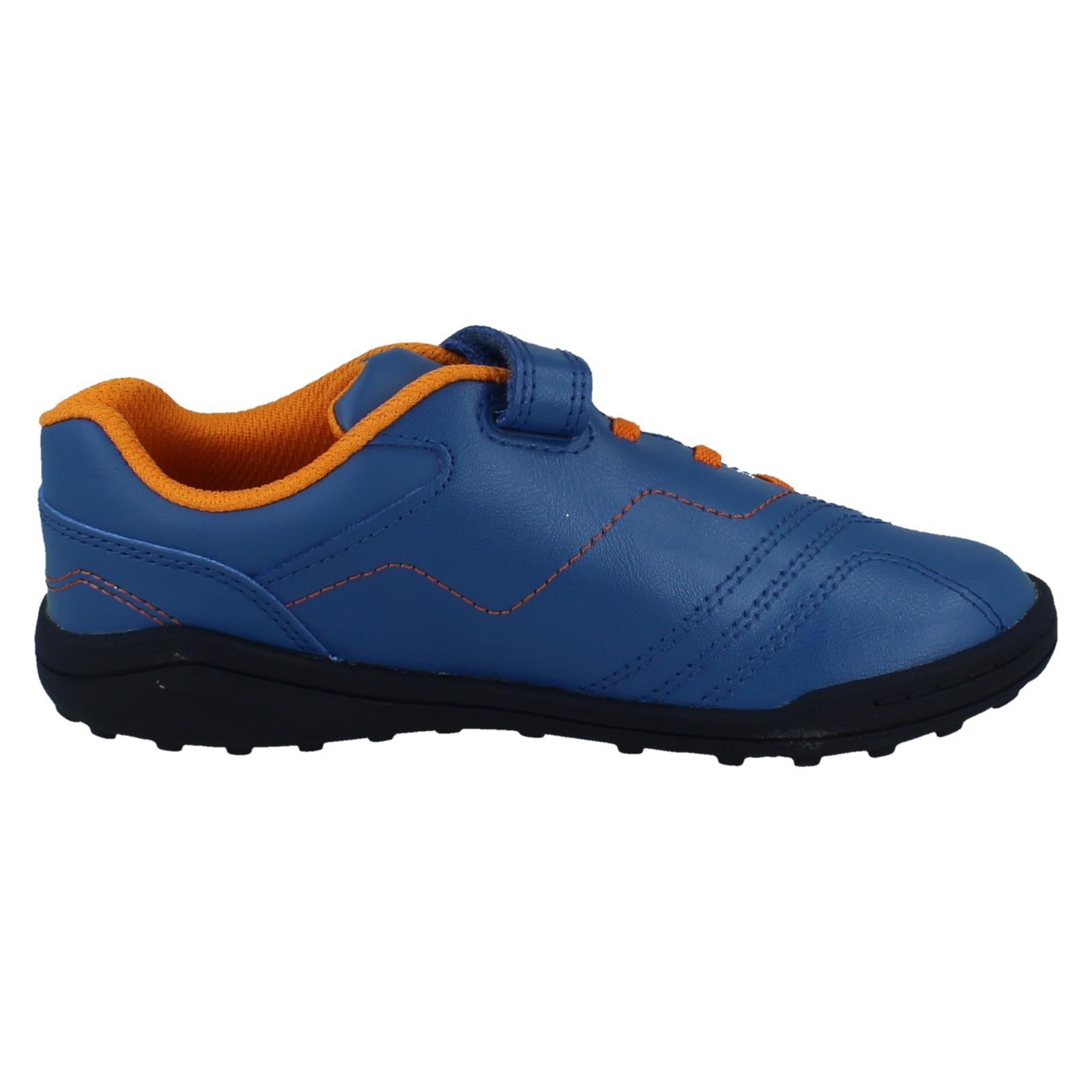 Boys Clarks Casual Sports Hook and Loop Everyday Trainers Award Fly O - Picture 16 of 19