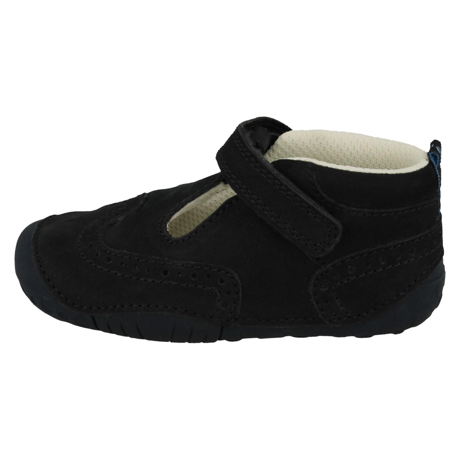 Boys JoJo Maman BèBè By Startrite Share T-Bar First Shoes - Picture 3 of 10