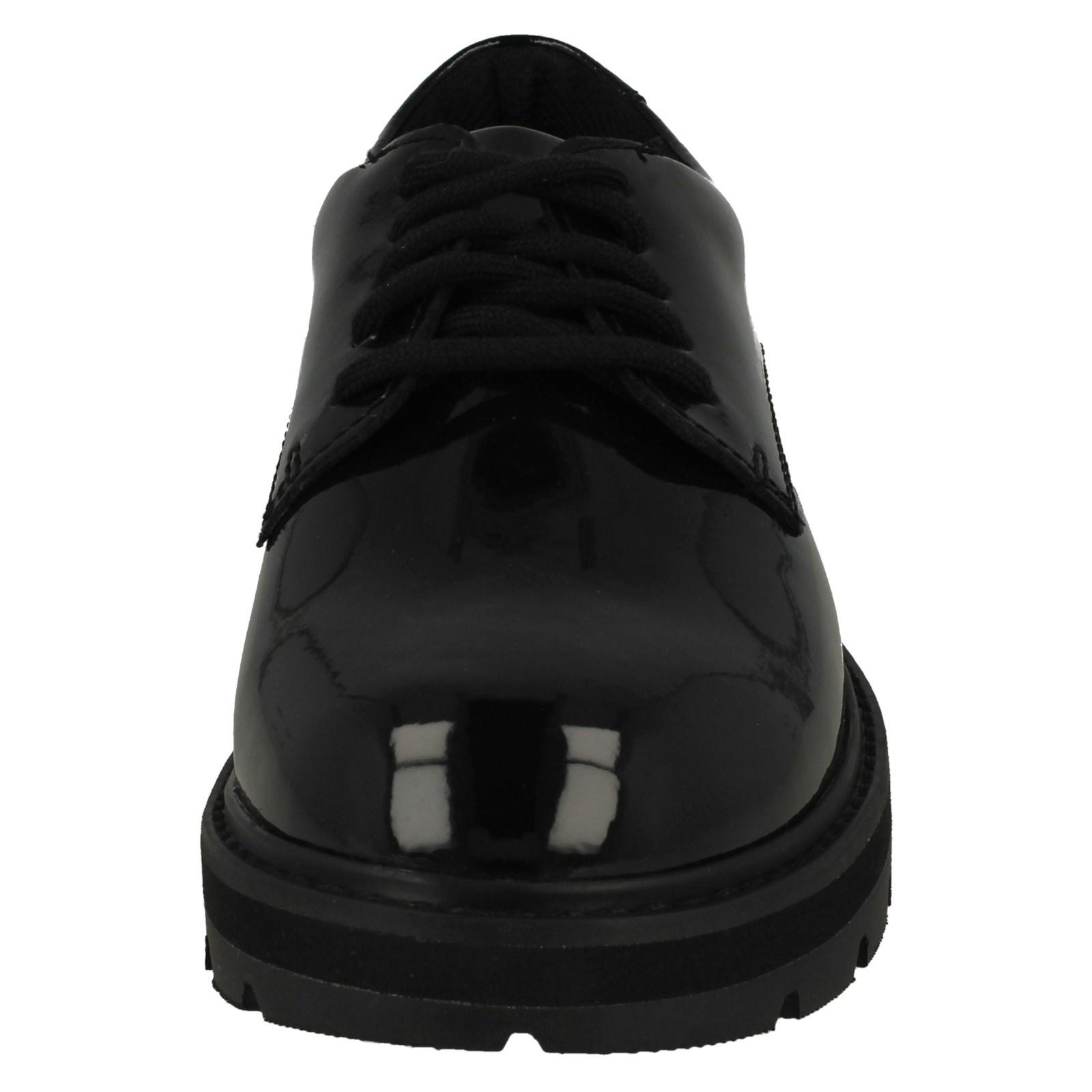 Scarpe da scuola grosse stringate Clarks ragazze pizzo - Foto 8 di 10
