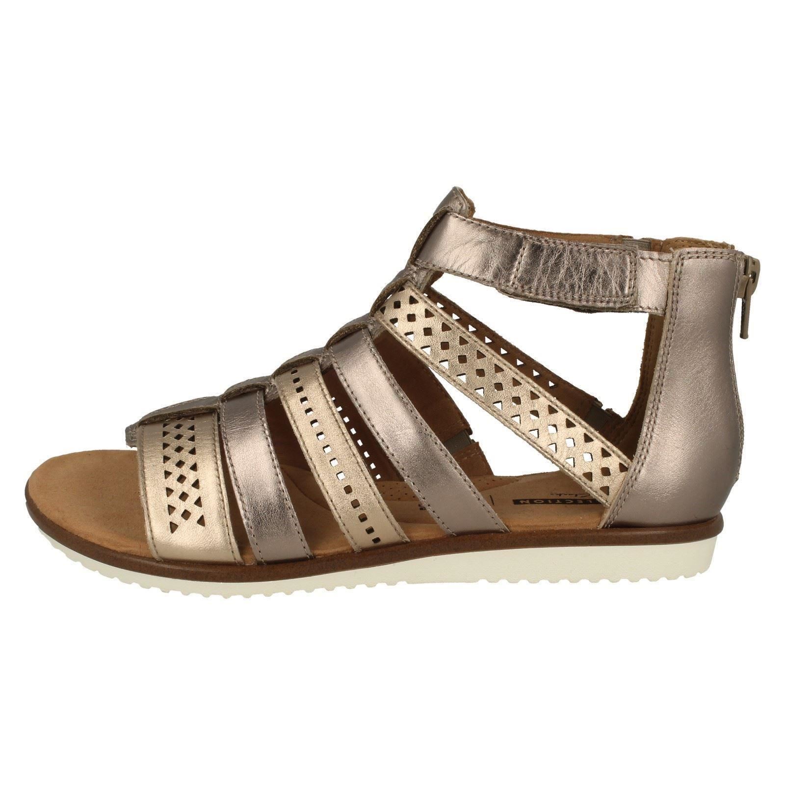 Clarks 'kele Gladiator oro Lotus' Señoras Sandals Metallic dB0xwtq