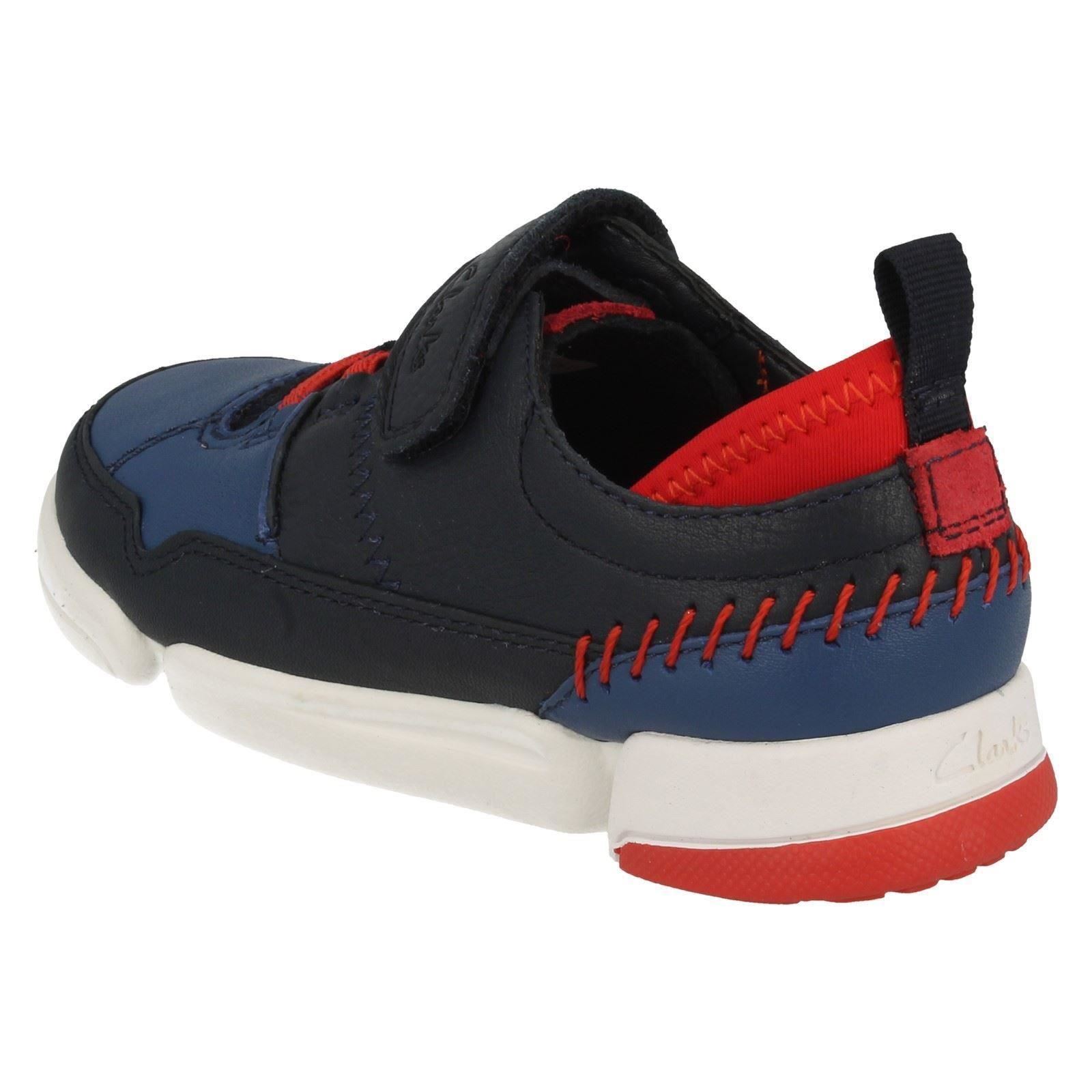 Shoes Navy Casual 'tri Clarks Scotty' azul Chicos Combi x7qEXwH