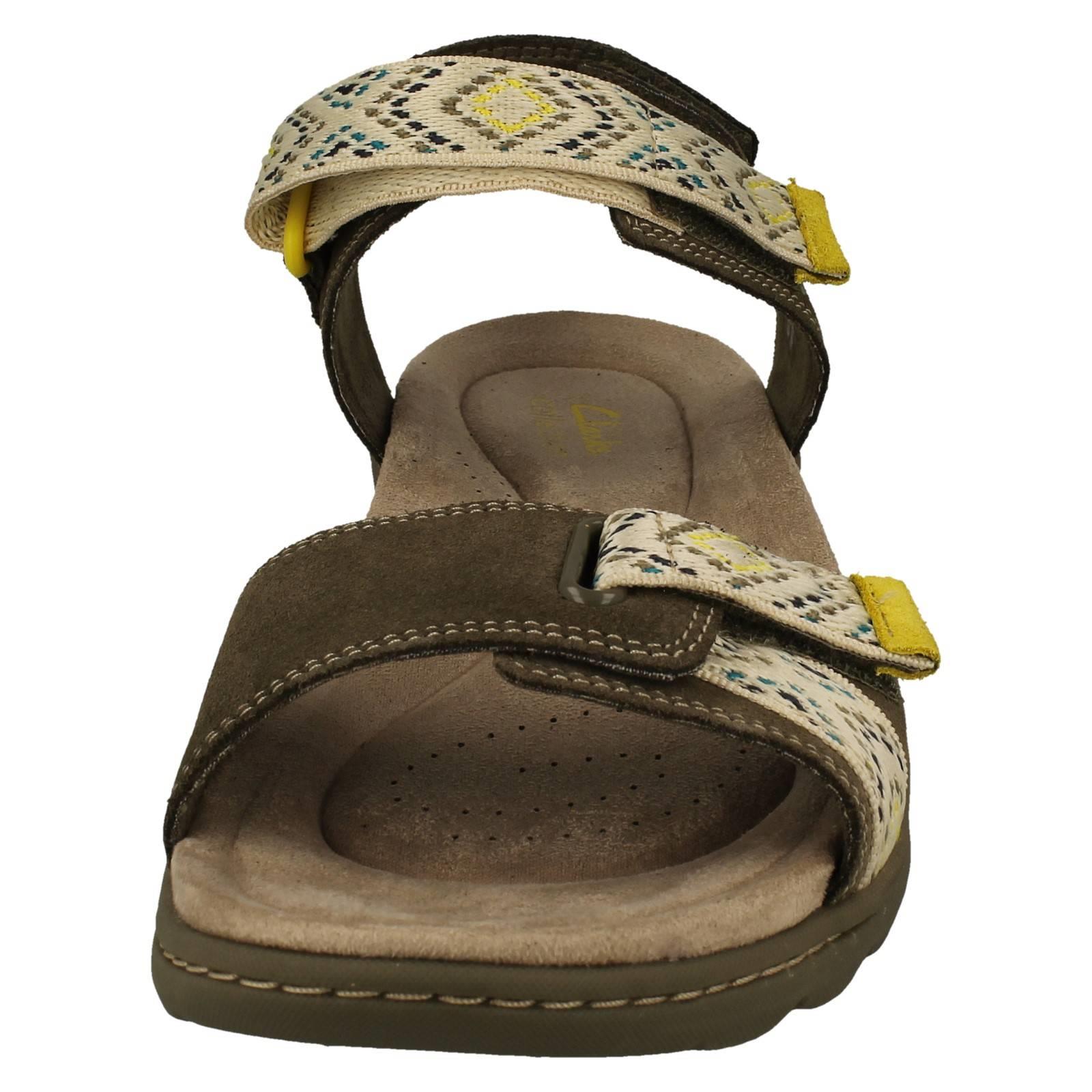 Sandalias Clarks Para Damas Con Correas Ajustables Amanda Sprint - Picture 16 of 19