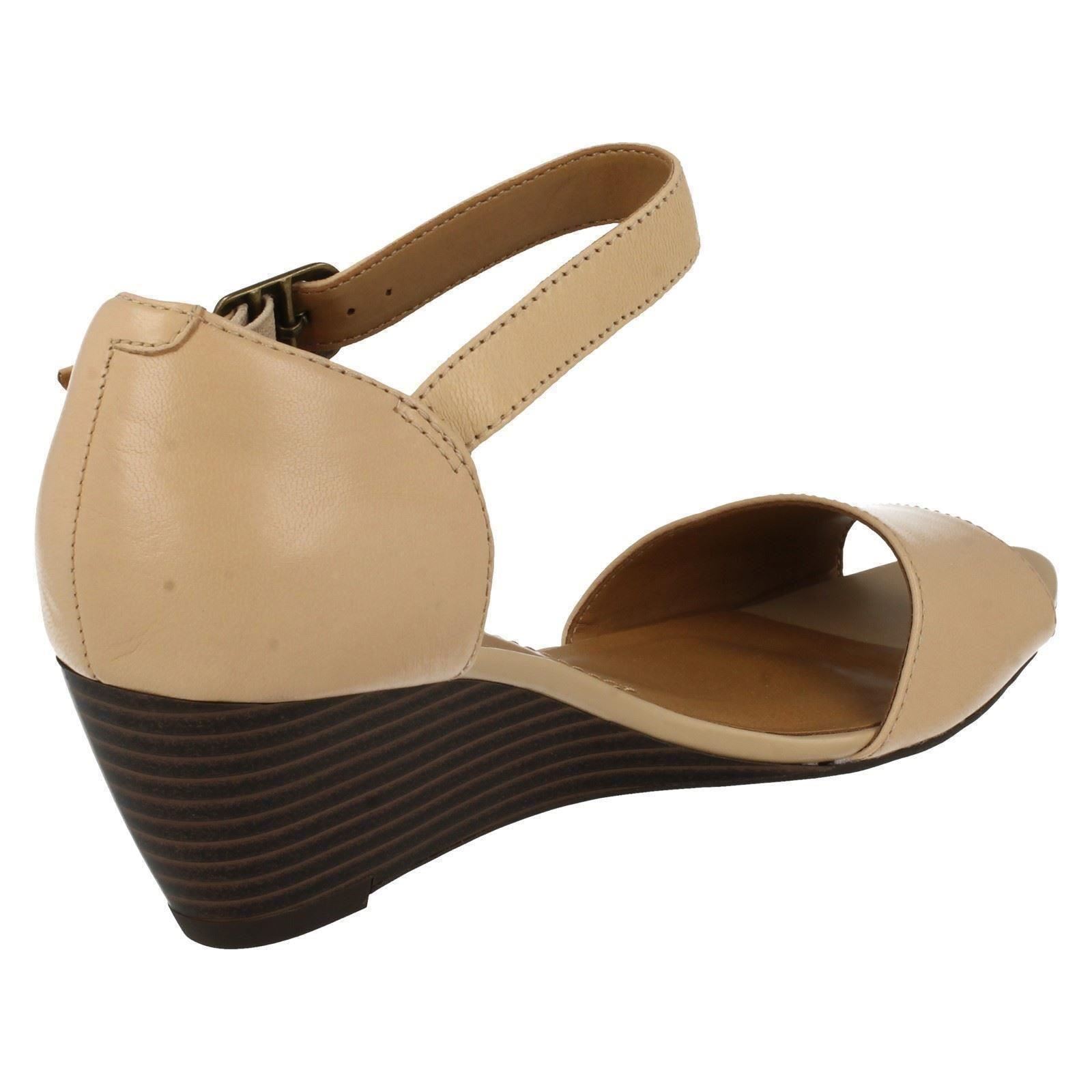 Damas Clarks Clarks Clarks Sandalias de cuña con inteligente-Brielle Drive e11d9f Damas Clarks Clarks Clarks Sandalias de cuña con inteligente-Brielle Drive e11d9f