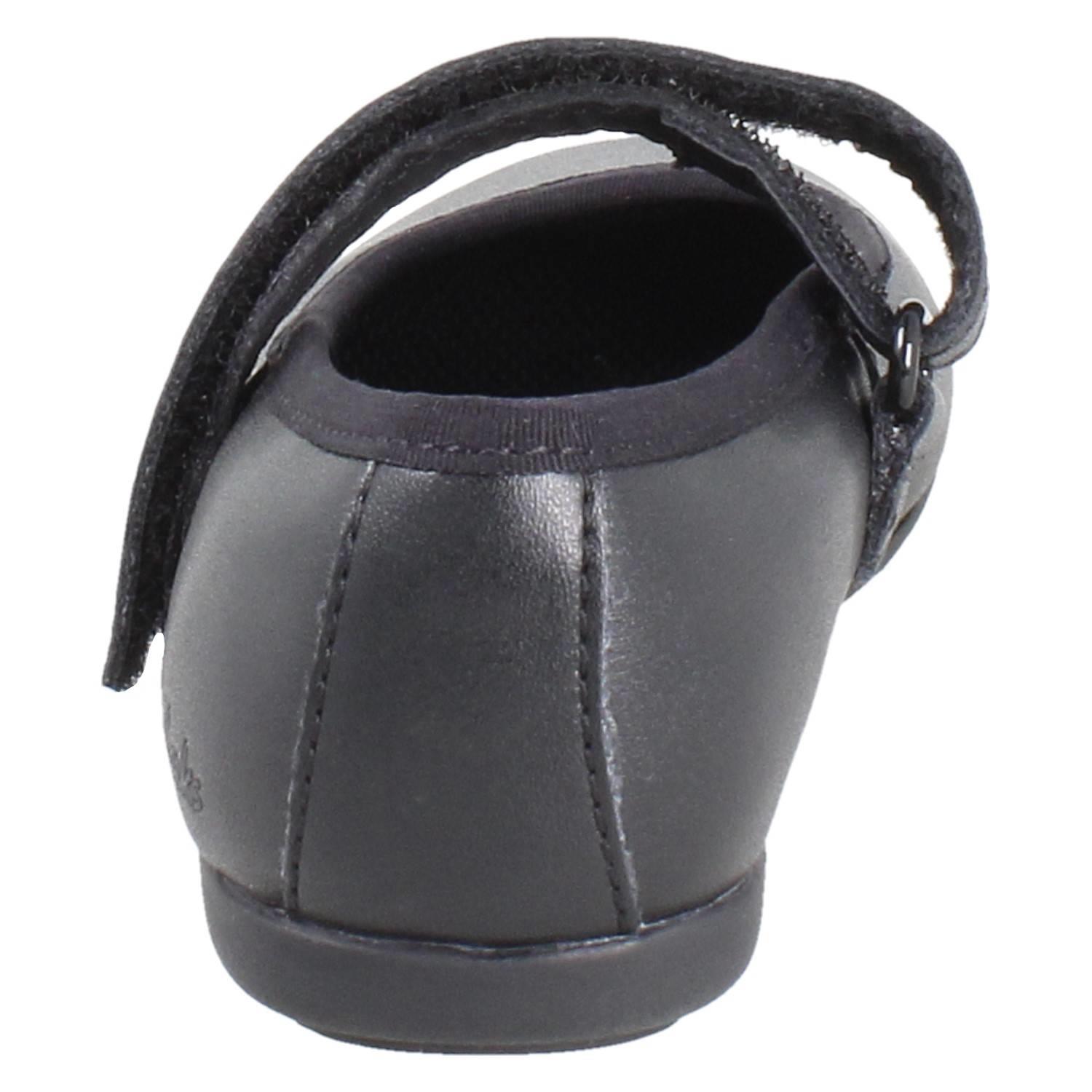 Girls Clarks Synthetic Leather Classic Mary Jane School Shoes *Dance Wish* - Picture 5 of 19