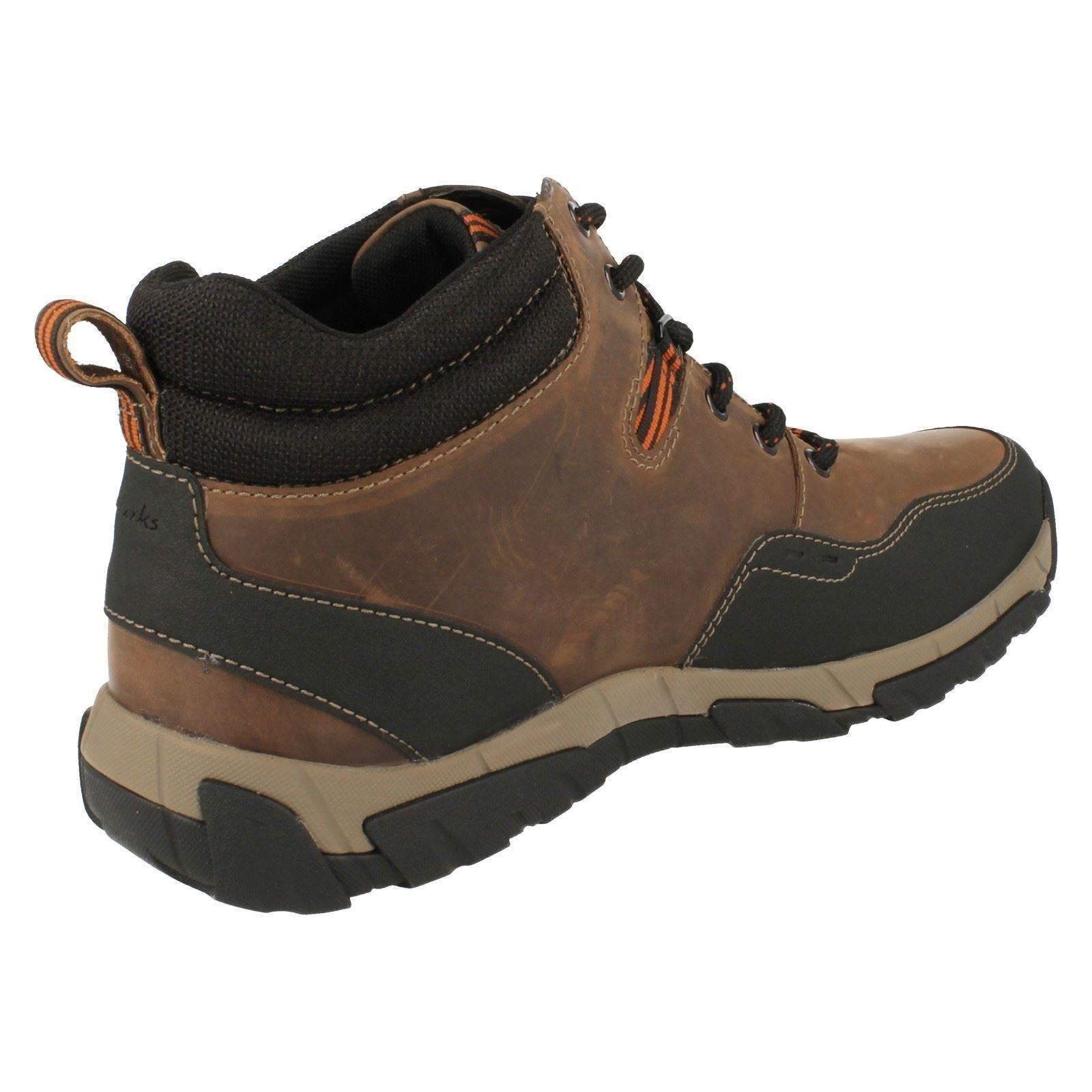 Mens Clarks Waterproof Lace Up Boots 'Walbeck Top' eBay