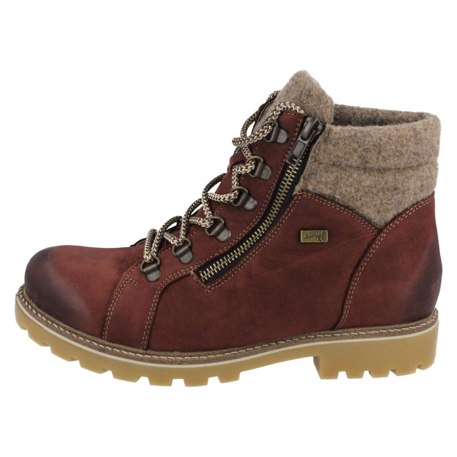 Ladies Remonte Distressed Ankle Boots With Remonte Tex 'D7478' | eBay