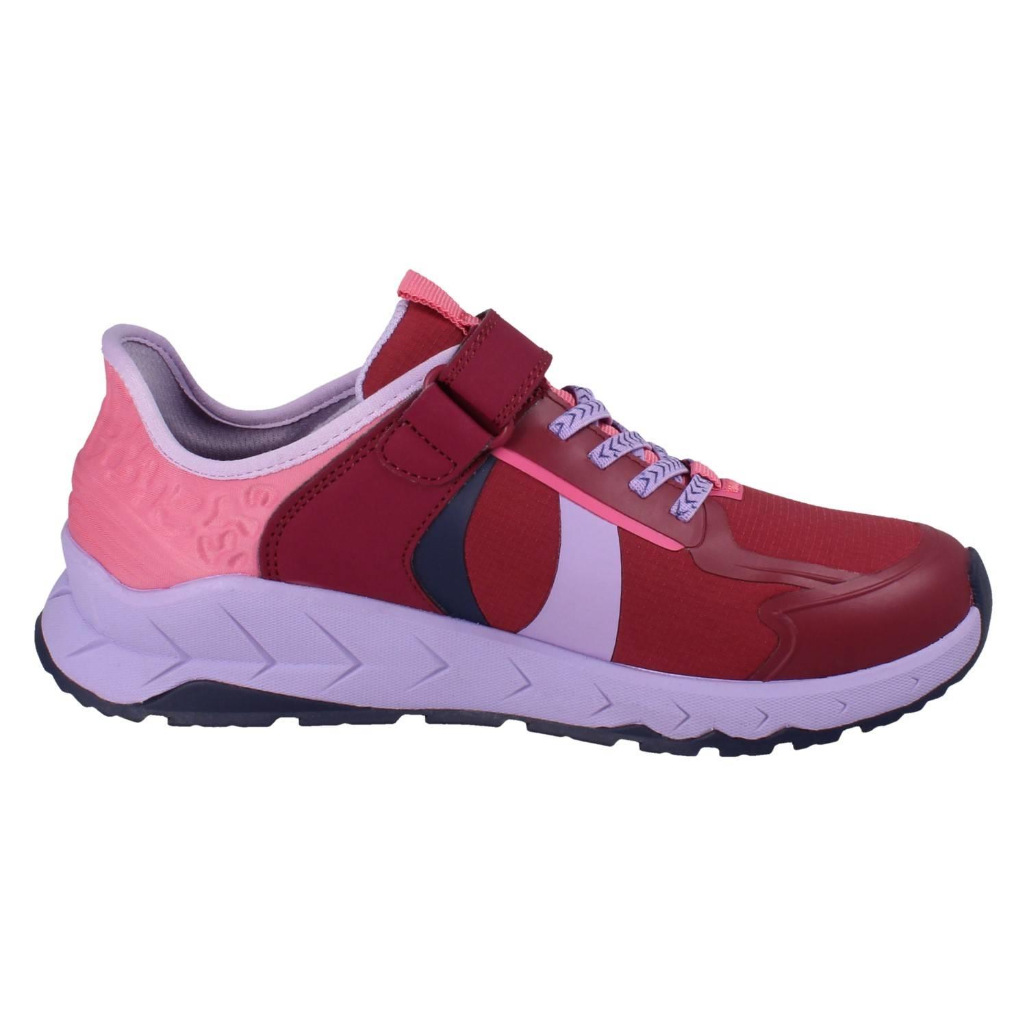 Kinder Clarks Playprints Textil Colour-Pop Cheetah Sporty Turnschuhe Selva Spur - Picture 7 of 37