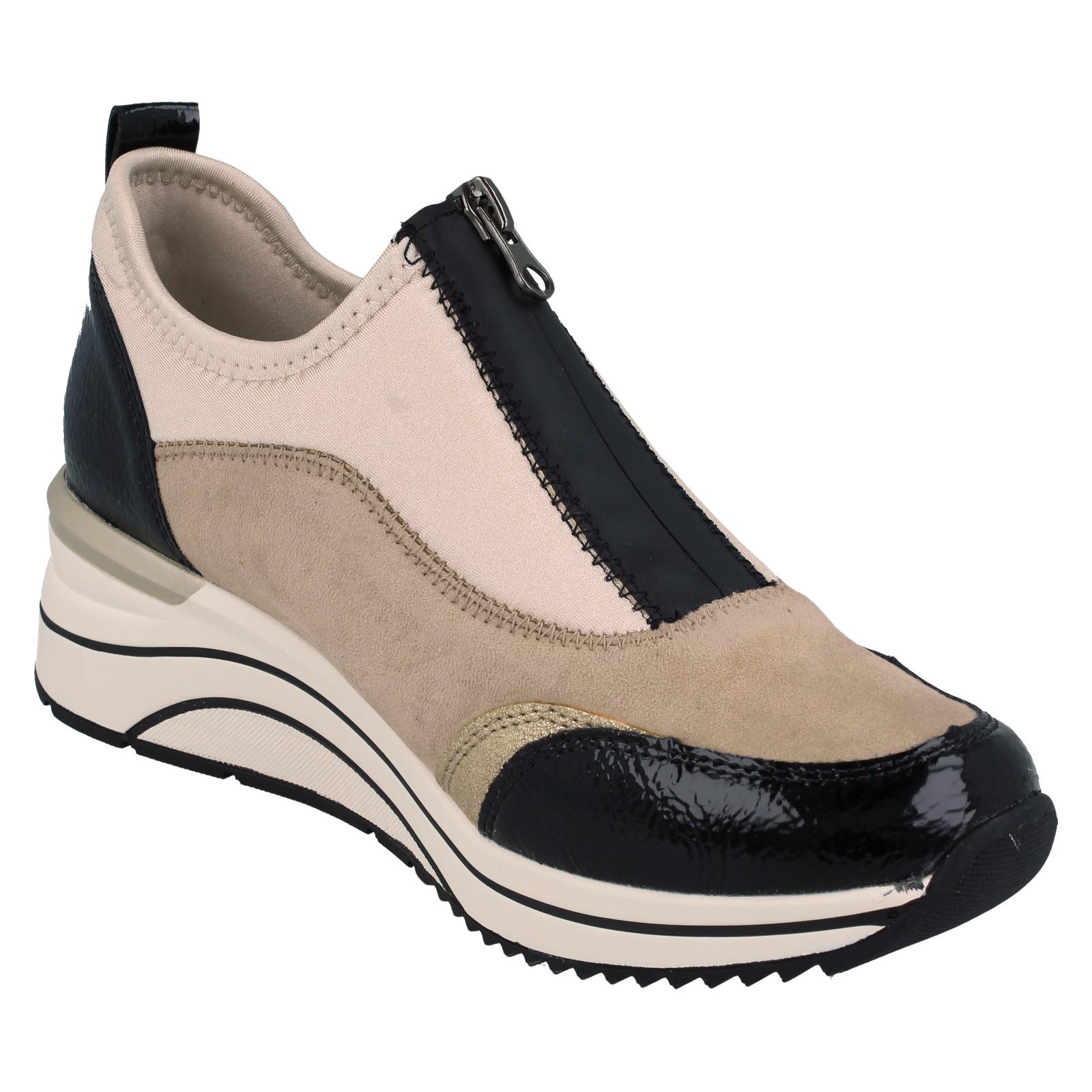 Ladies Remonte Casual Wedge Shoes 'D0T08' - Picture 8 of 28