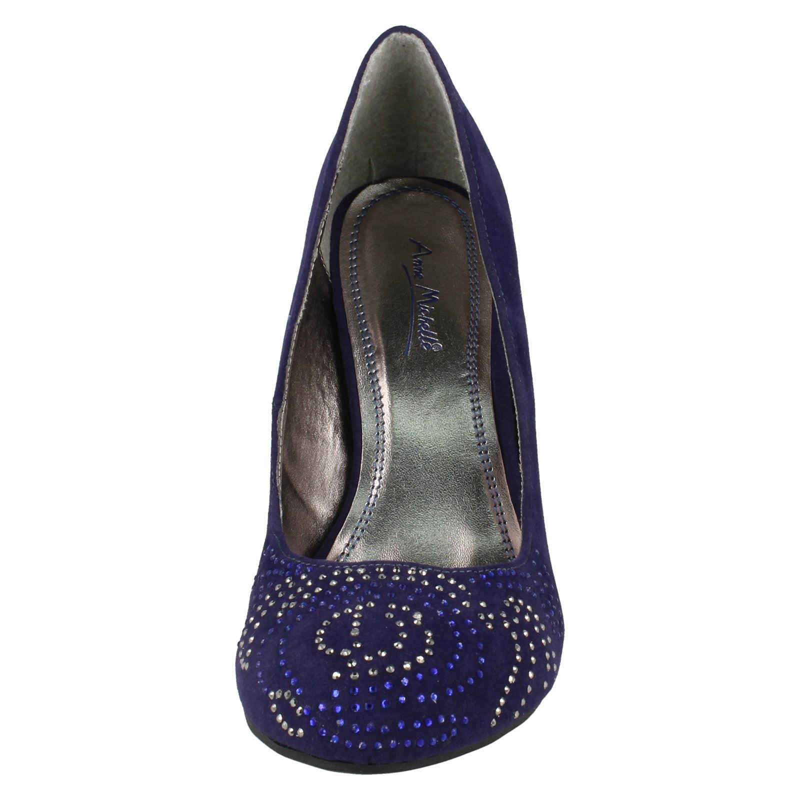 Zapatos de corte para dama Anne Michelle con patrón de diamante - Imagen 30 de 36